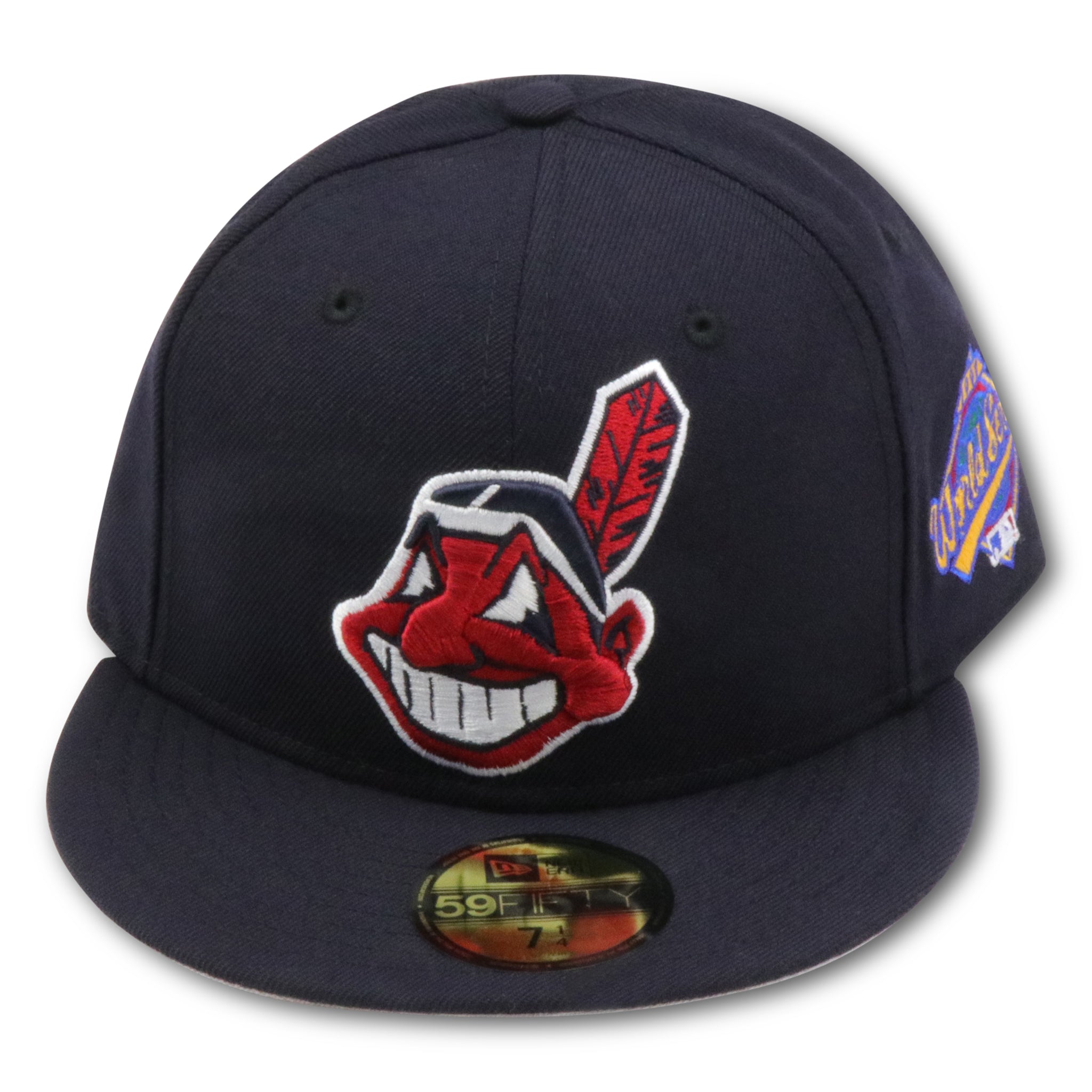 CLEVELAND INDIANS (1997 WORLDSERIES) NEW ERA 59FIFTY FITTED (ALL NAVY)