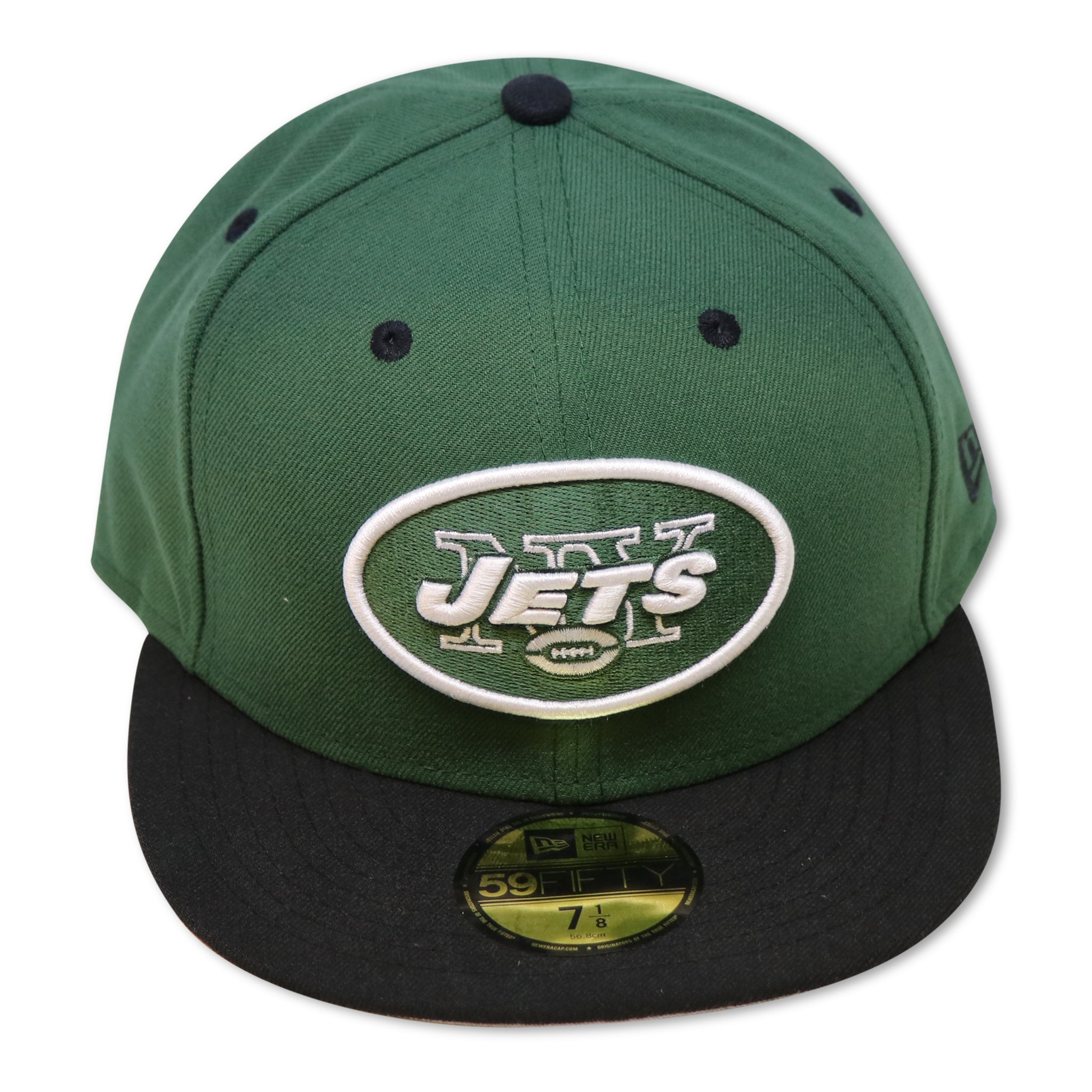 NEW YORK JETS 2-TONE NEW ERA 59FIFTY FITTED (GREEN/BLACK)