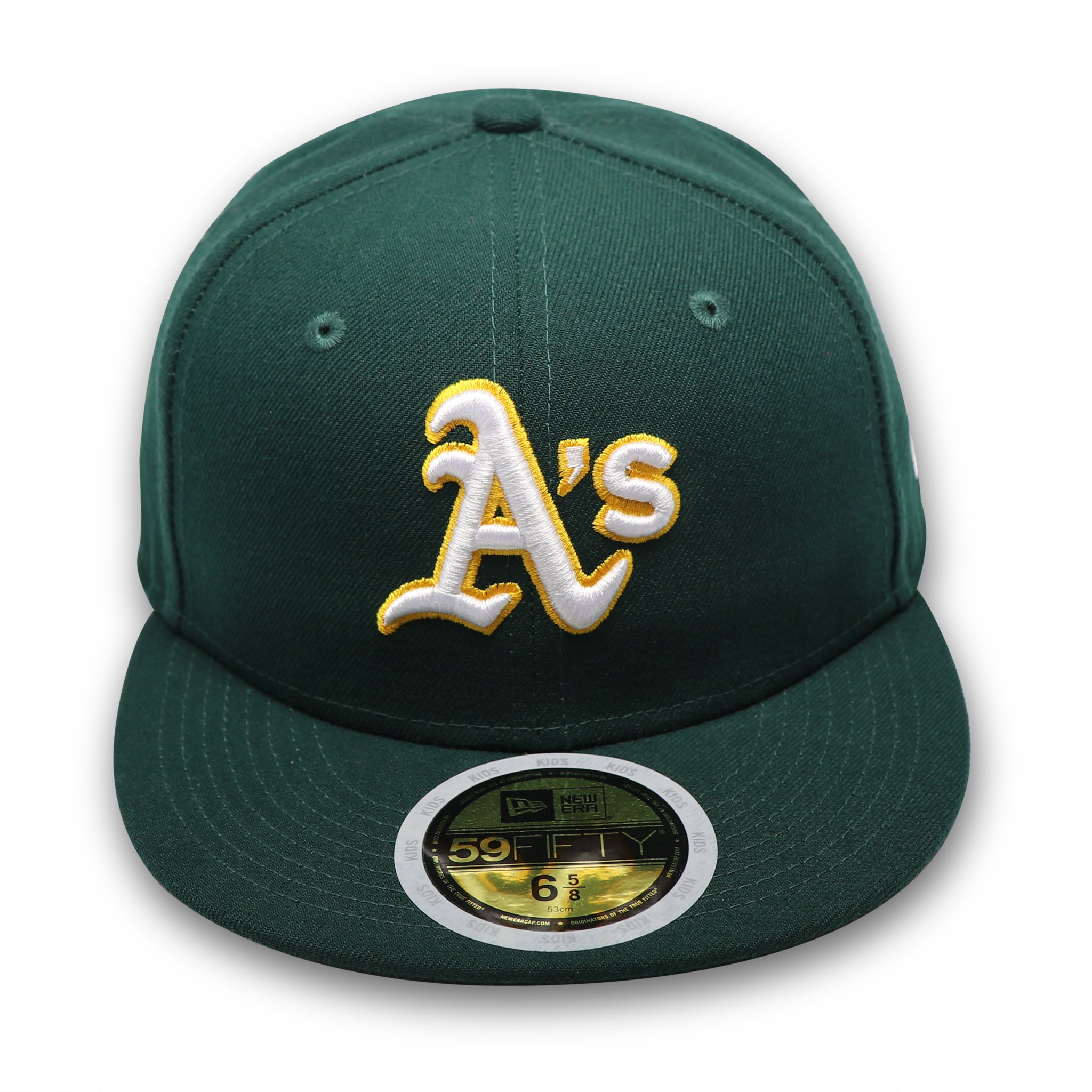 "KIDS" OAKLAND ATHLETICS (GREEN) NEW ERA 59FIFTY FITTED