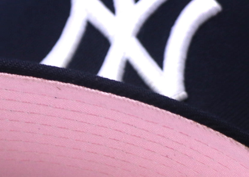 KIDS - NEW YORK YANKEES "1999 WORLDSERIES" NEW ERA 59FIFTY FITTED (PINK BOTTOM)