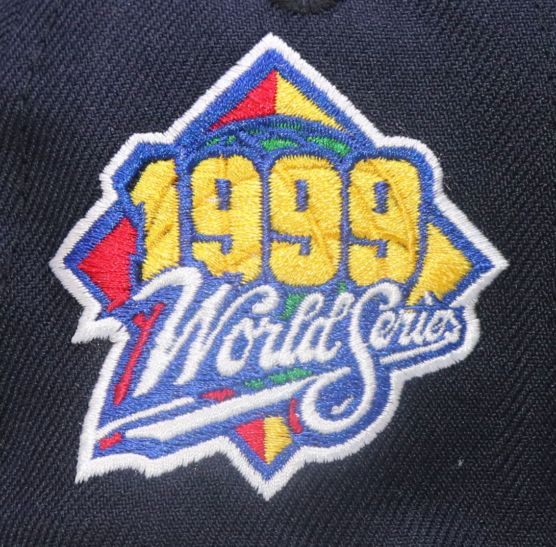 KIDS - NEW YORK YANKEES "1999 WORLDSERIES" NEW ERA 59FIFTY FITTED (PINK BOTTOM)