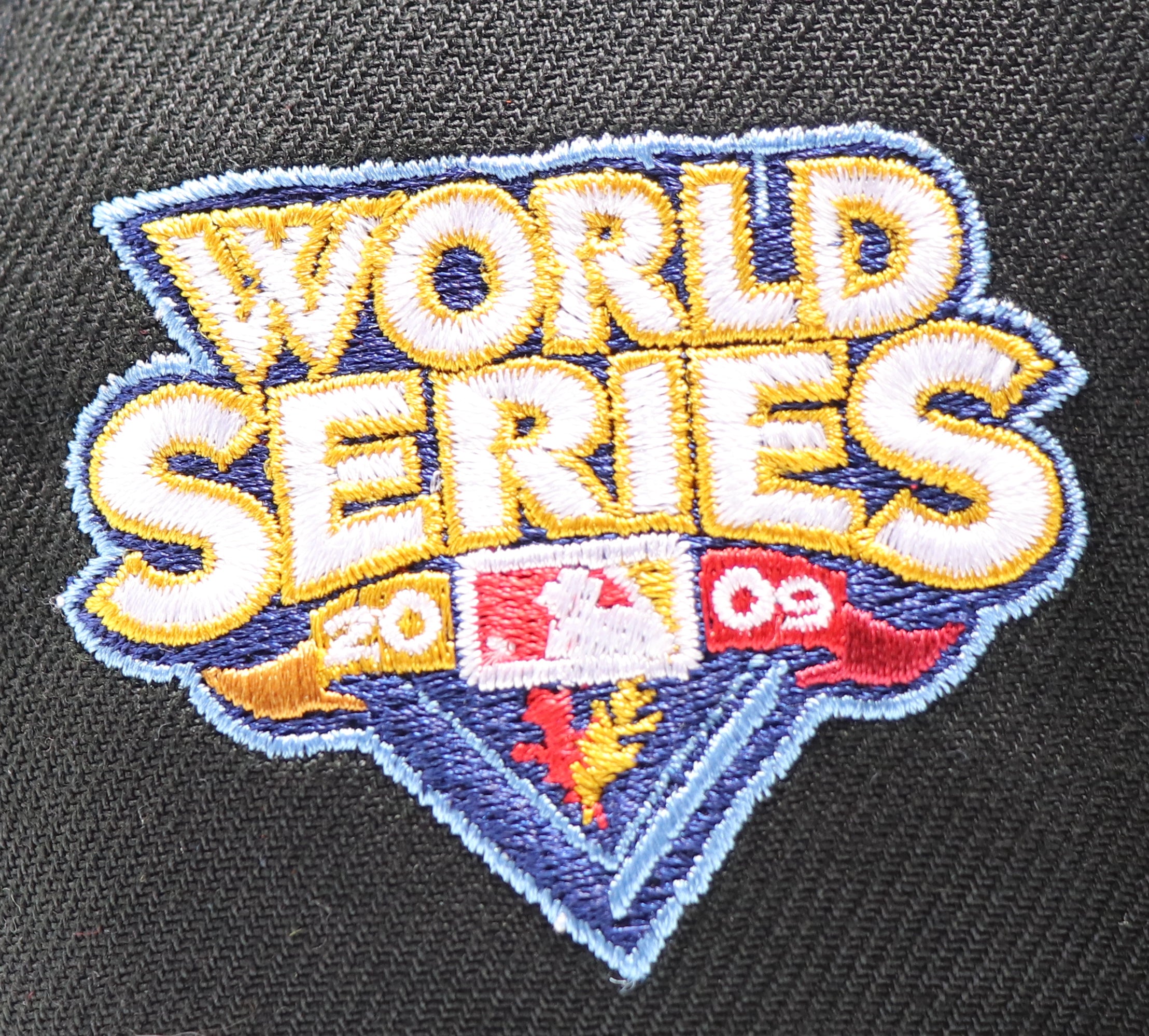 KIDS - NEW YORK YANKEES (2009 WORLD SERIES) NEW ERA 59FIFTY (SKY BLUE UNDER VISOR)