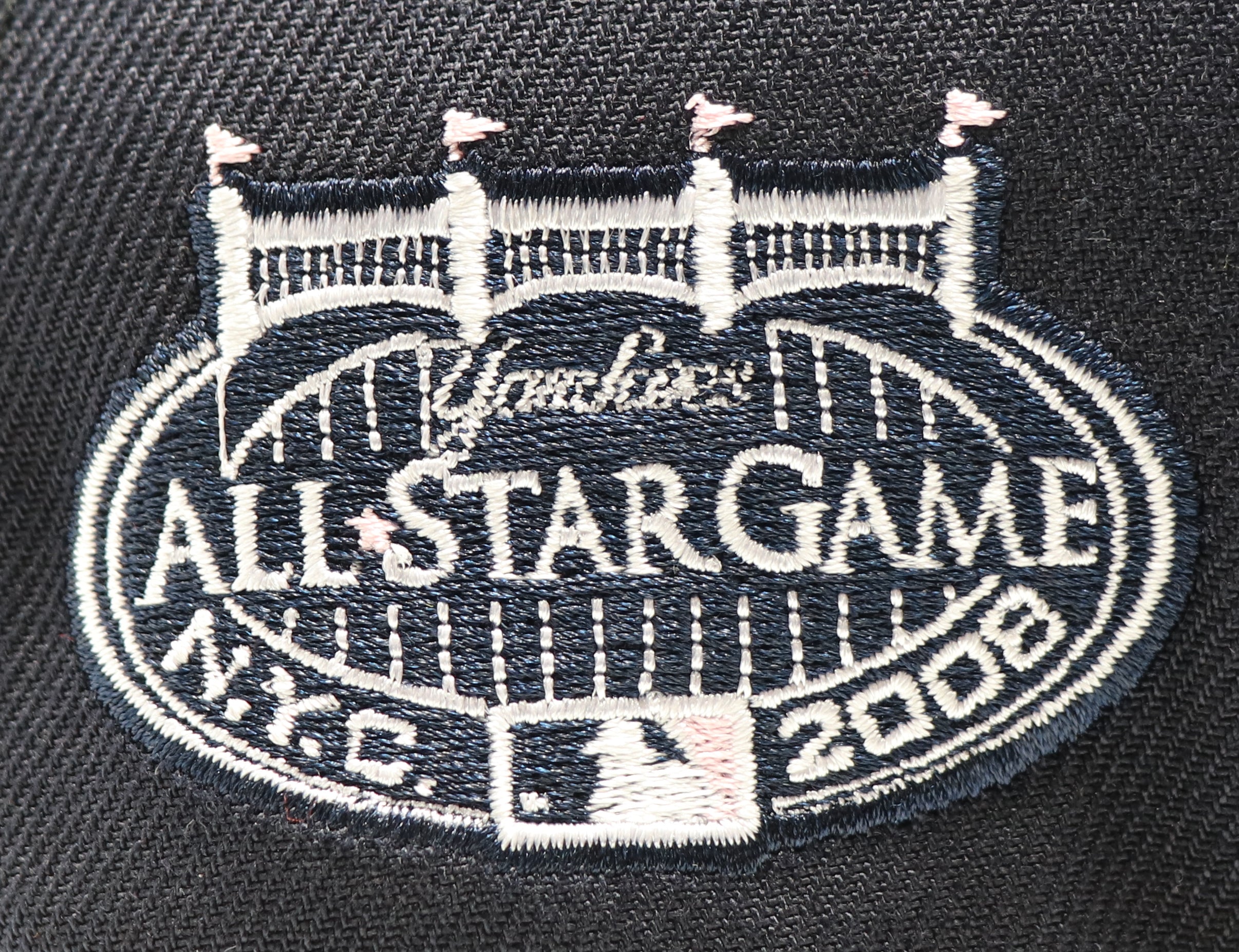 (KIDS) - NEW YORK YANKEES (2008 ASG X LOVE OF THE GAME) NEW ERA 59FIFTY FITTED (PINK UNDER VISOR)