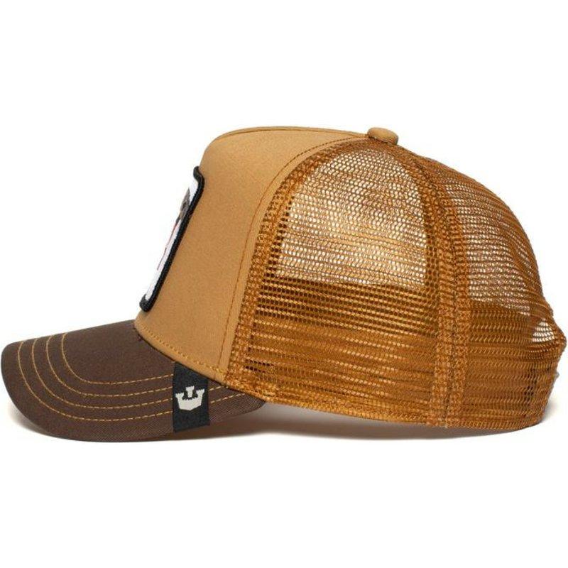 GOORIN BROS KING (BROWN) TRUCKER SNAPBACK