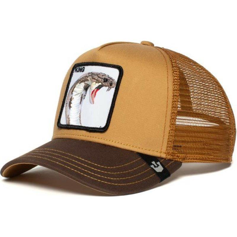 GOORIN BROS KING (BROWN) TRUCKER SNAPBACK