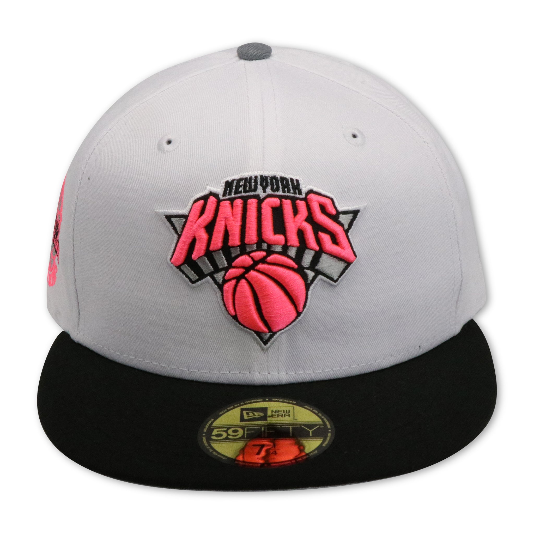 NEW YORK KNICKS (WHITE) "2X WORLD CHAMPS" NEW ERA 59FIFTY FITTED