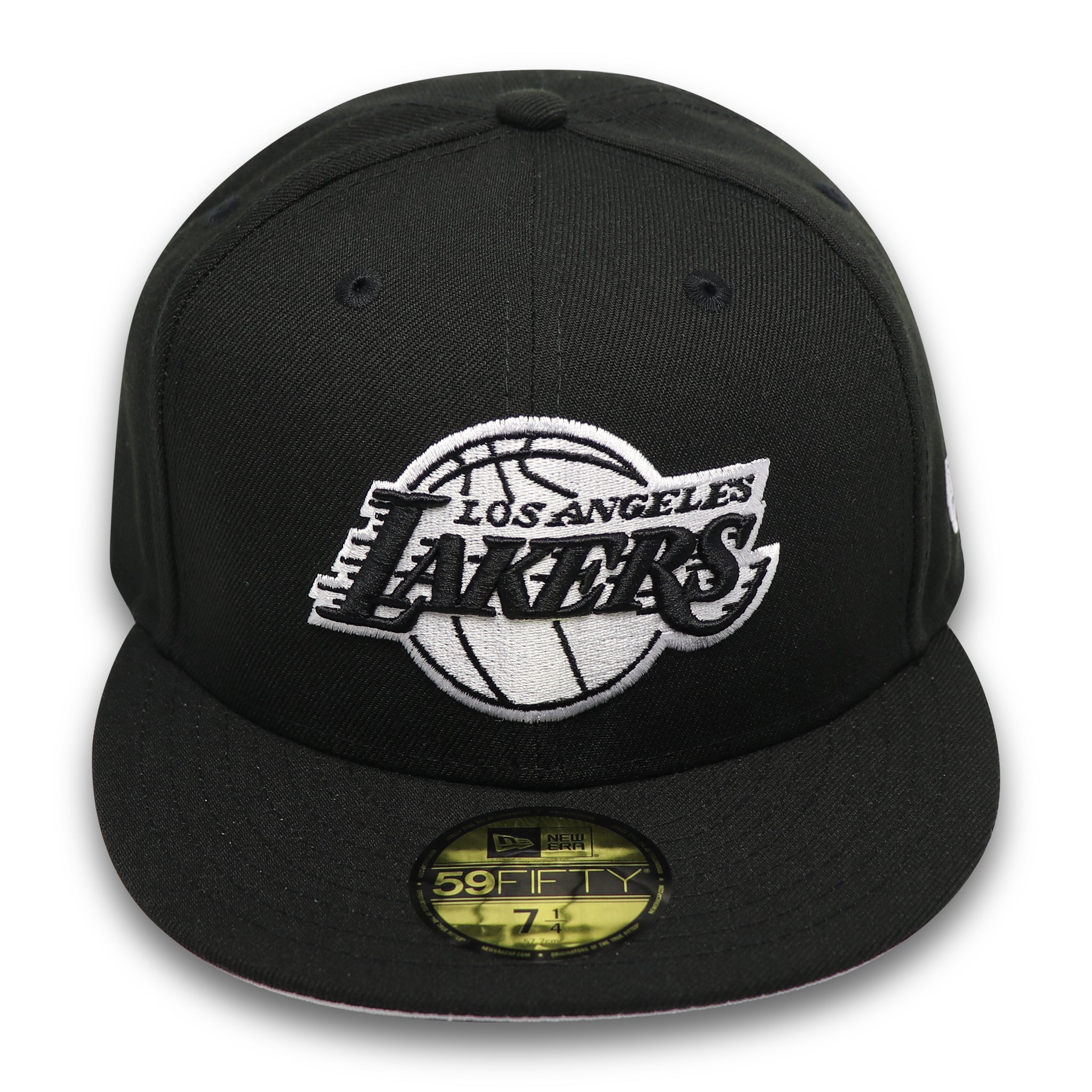 LOS ANGELES LAKERS (BLACK/WHITE) NEW ERA 59FIFTY FITTED