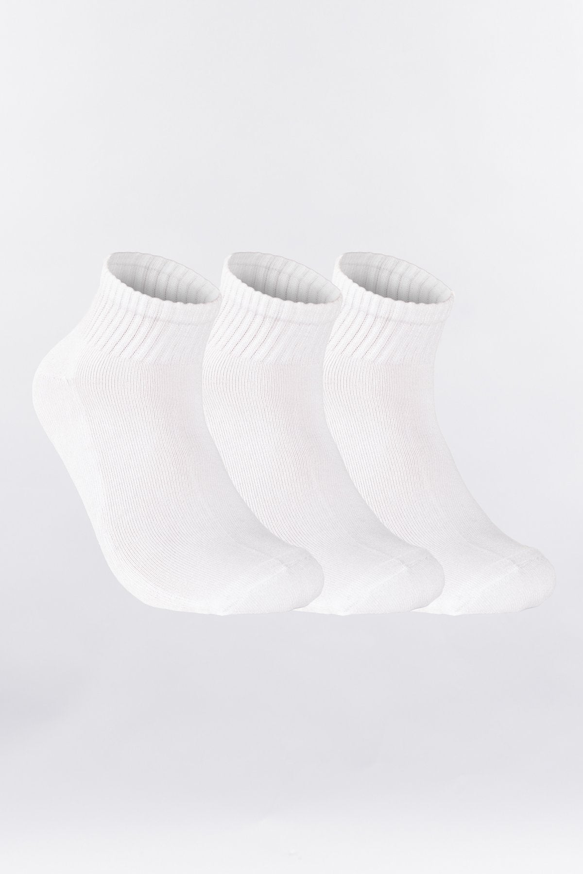 CITY LAB ANKLE WHITE SOCK - (3 PACK)