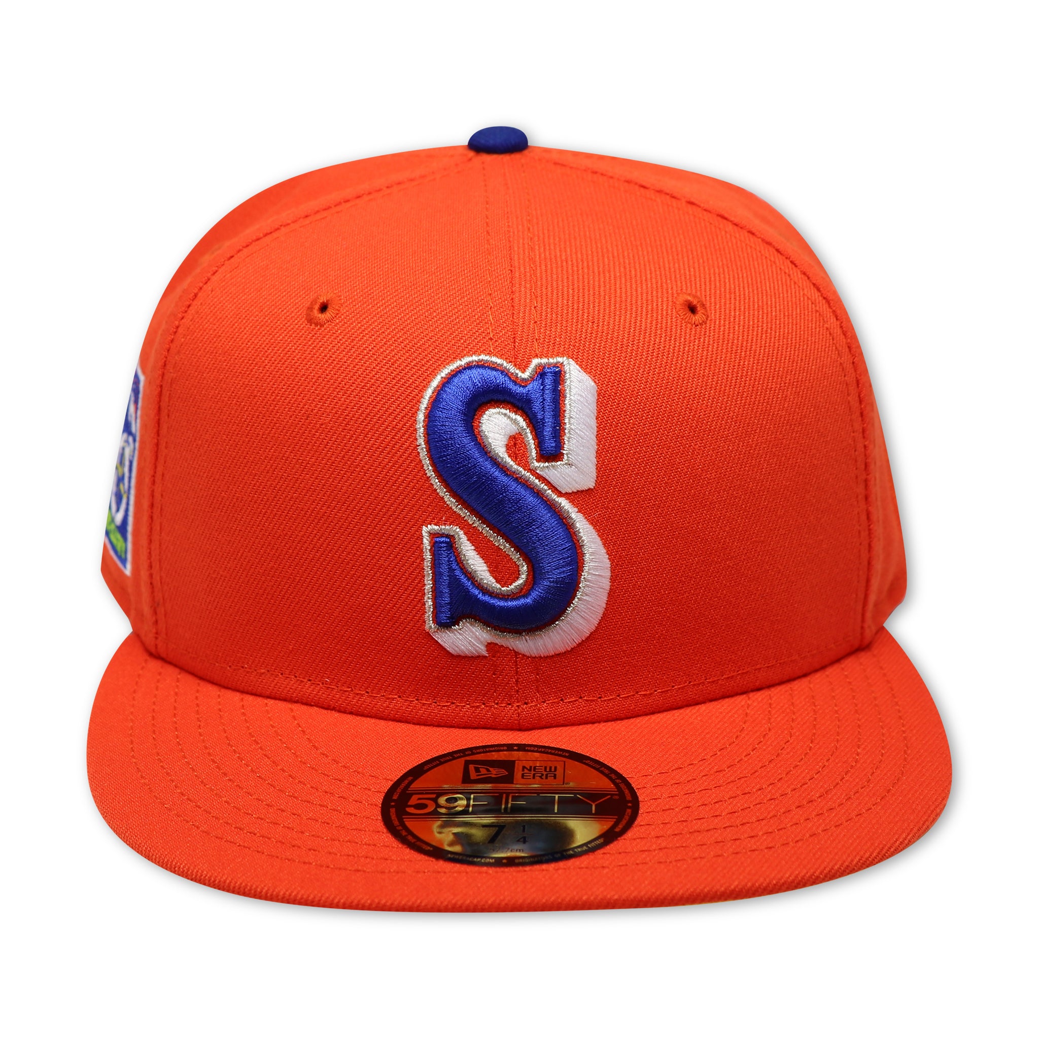 SEATTLE MARINERS "SUNKIST" (40TH ANNIVERSARY) NEW ERA 59FIFTY FITTED (YELLOW UNDER VISOR) (S)