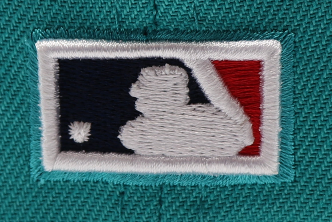 SEATTLE MARINERS (TEAL) (20TH ANNIVERSARY) NEW ERA 59FIFTY FITTED (RED UNDER VISOR)