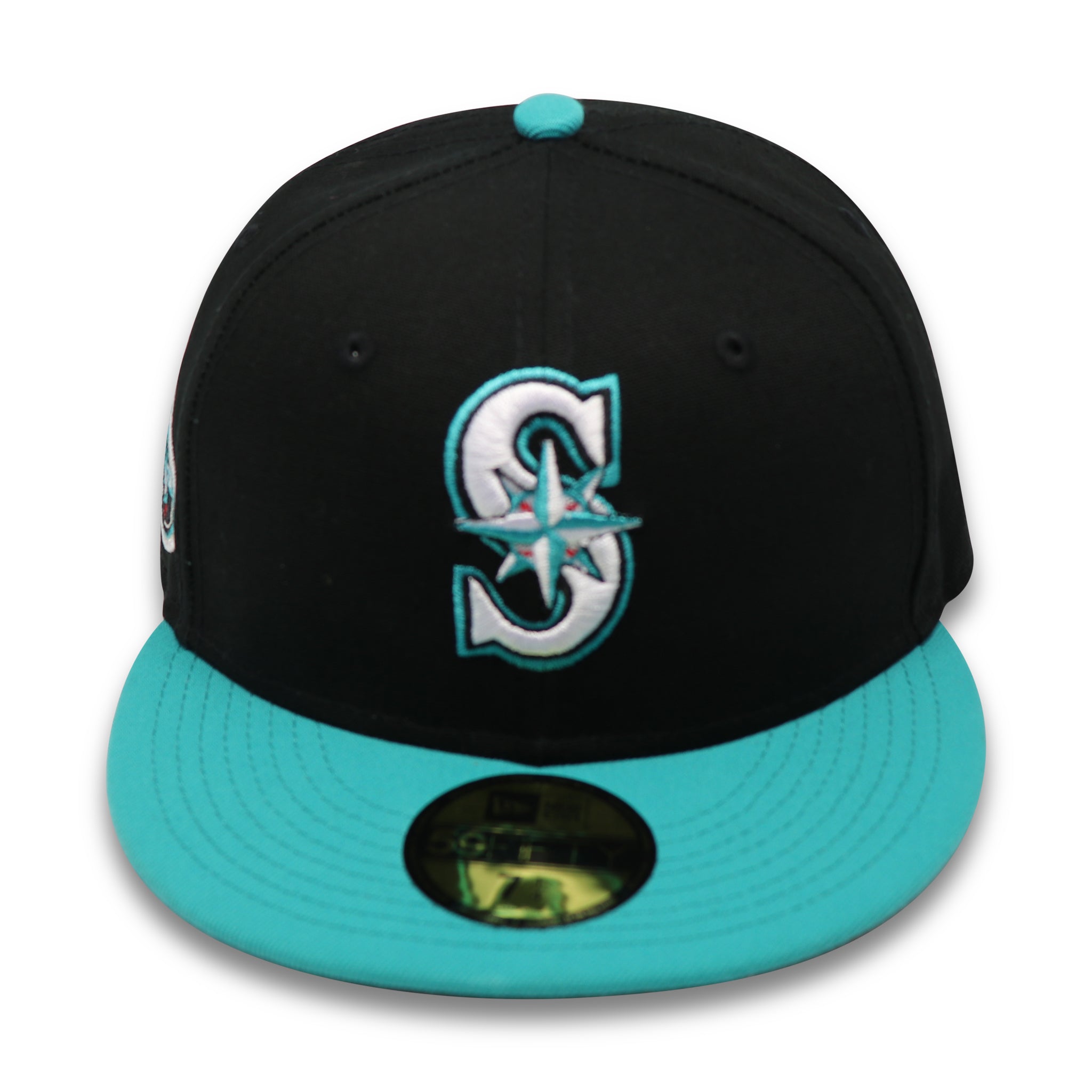 SEATTLE MARINERS "25TH ANNIVERSARY" NEW ERA 59FIFTY FITTED (RED UNDER VISOR) (S)
