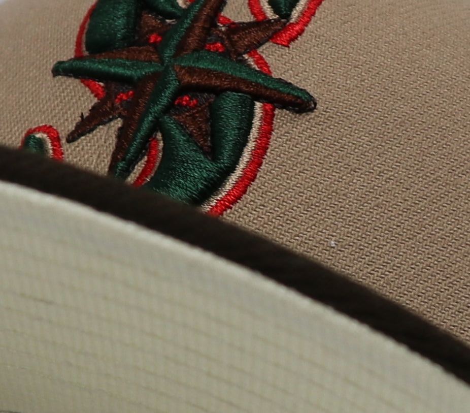 SEATTLE MARINERS (CAMEL) (2001 ALLSTARGAME) NEW ERA 59FIFTY (OFF-WHITE UNDER VISOR)