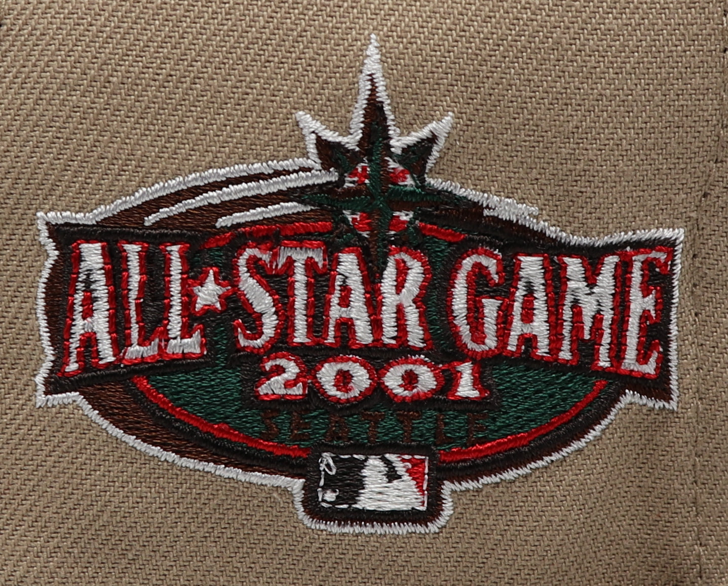 SEATTLE MARINERS (CAMEL) (2001 ALLSTARGAME) NEW ERA 59FIFTY (OFF-WHITE UNDER VISOR)
