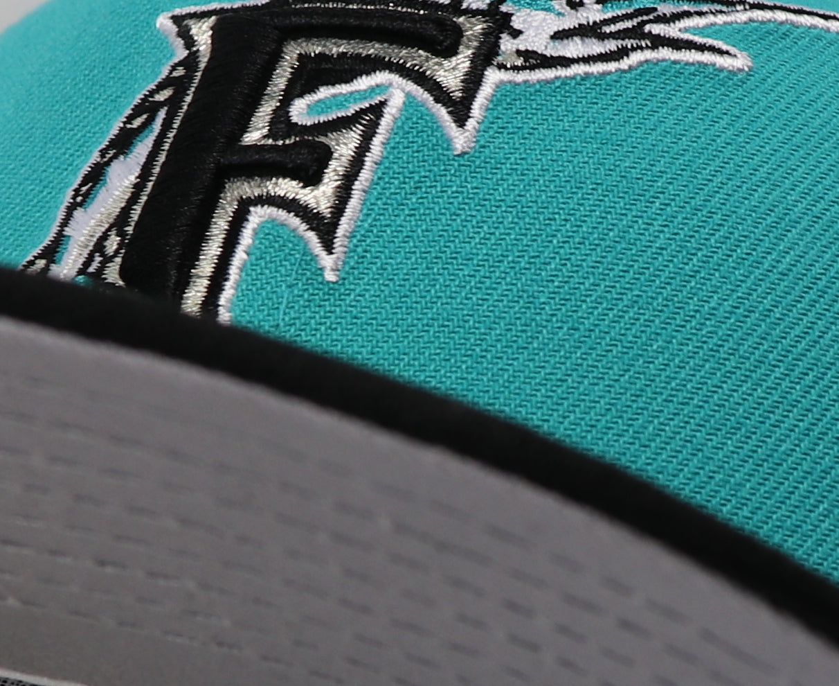 FLORIDA MARLINS (TEAL/BLACK) (1993-1996 ALT) NEW ERA 59FIFTY FITTED