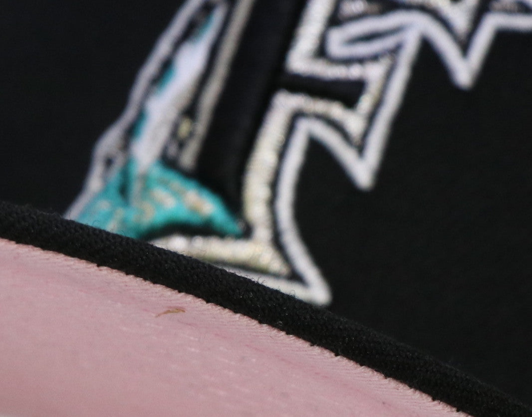 FLORIDA MARLINS "1997 WORLDSERIES" NEW ERA 59FIFTY FITTED (PINK UNDER VISOR)