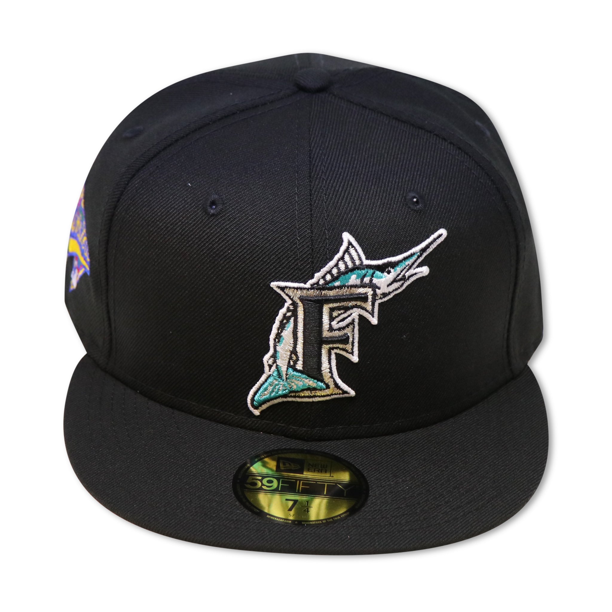 FLORIDA MARLINS "1997 WORLDSERIES" NEW ERA 59FIFTY FITTED (PINK UNDER VISOR)