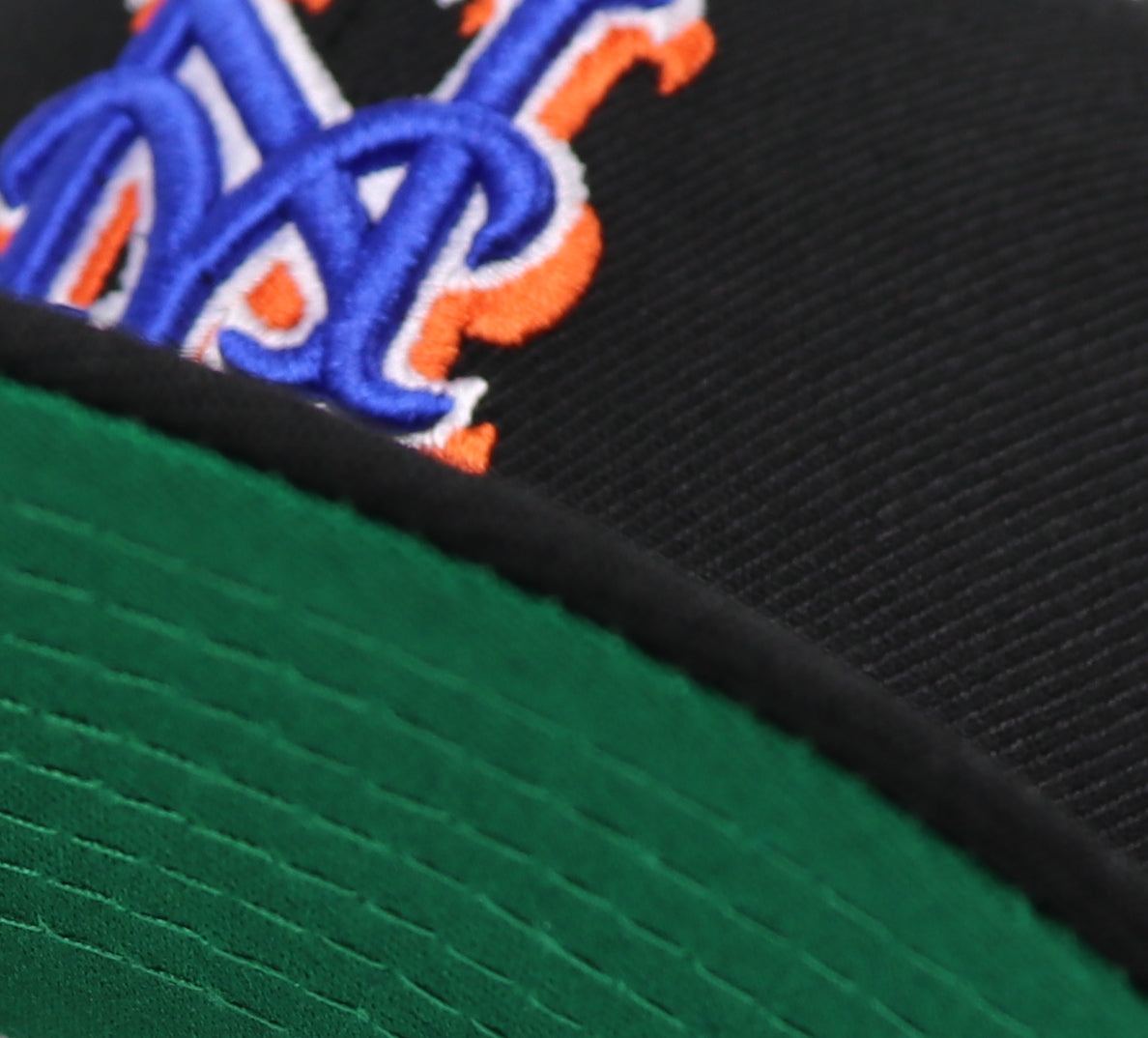 NEW YORK METS (BLACK) (1986 WORLD SERIES) NEW ERA 59FIFTY FITTED (GREEN UNDER VISOR)