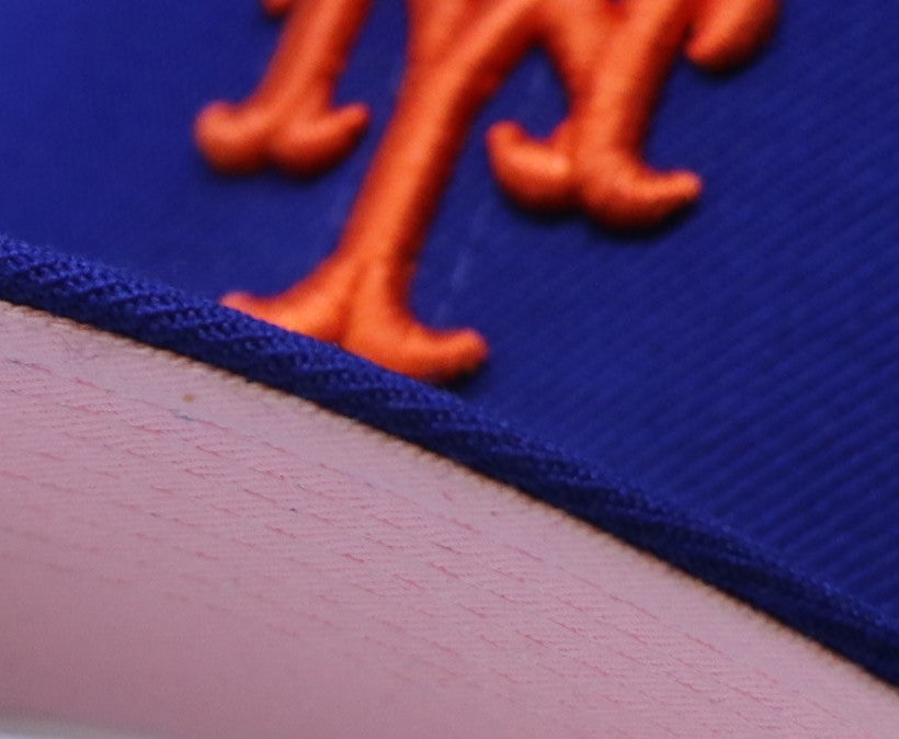 NEW YORK  METS "50TH ANNIVERSARY" NEW ERA 59FIFTY FITTED (PINK BOTTOM)