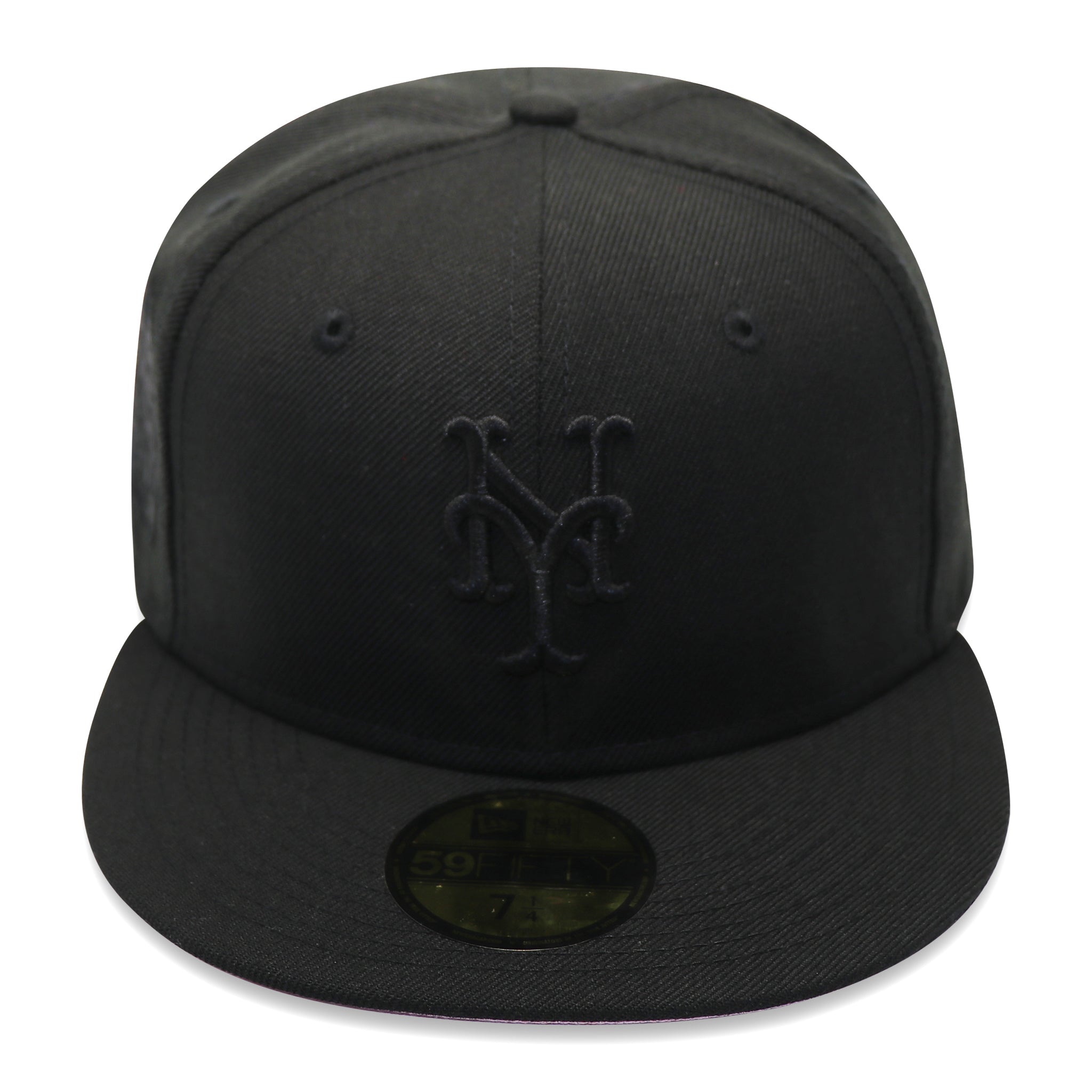 NEW YORK METS (2000 SUBWAY SERIES "BLACKOUT SERIES") NEW ERA 59FIFTY FITTED (PINK BOTTOM)