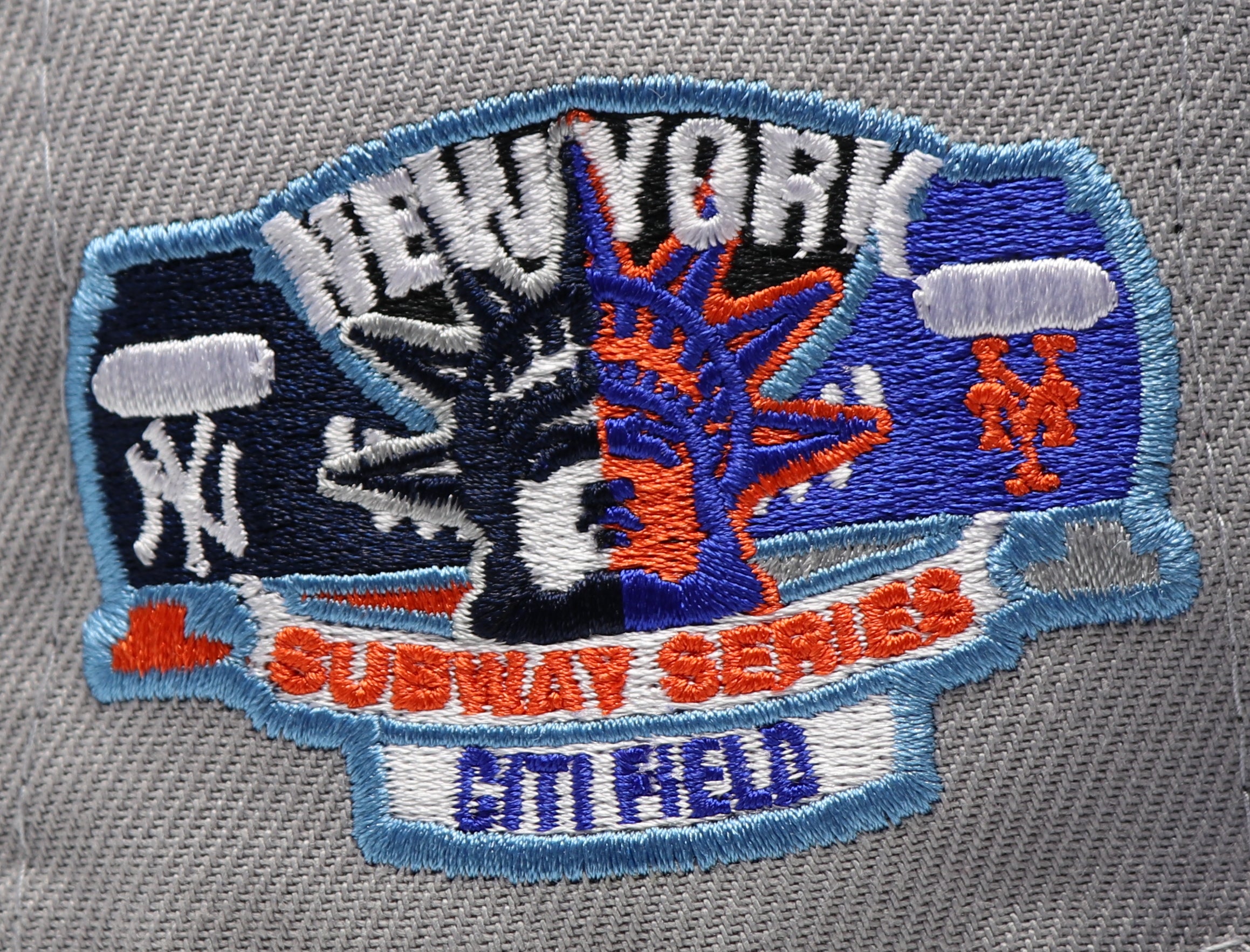 NEW YORK METS (NY SUBWAY SERIES "CITI FIELD") NEW ERA 59FIFTY FITTED (SKY BLUE UNDER VISOR)(S)