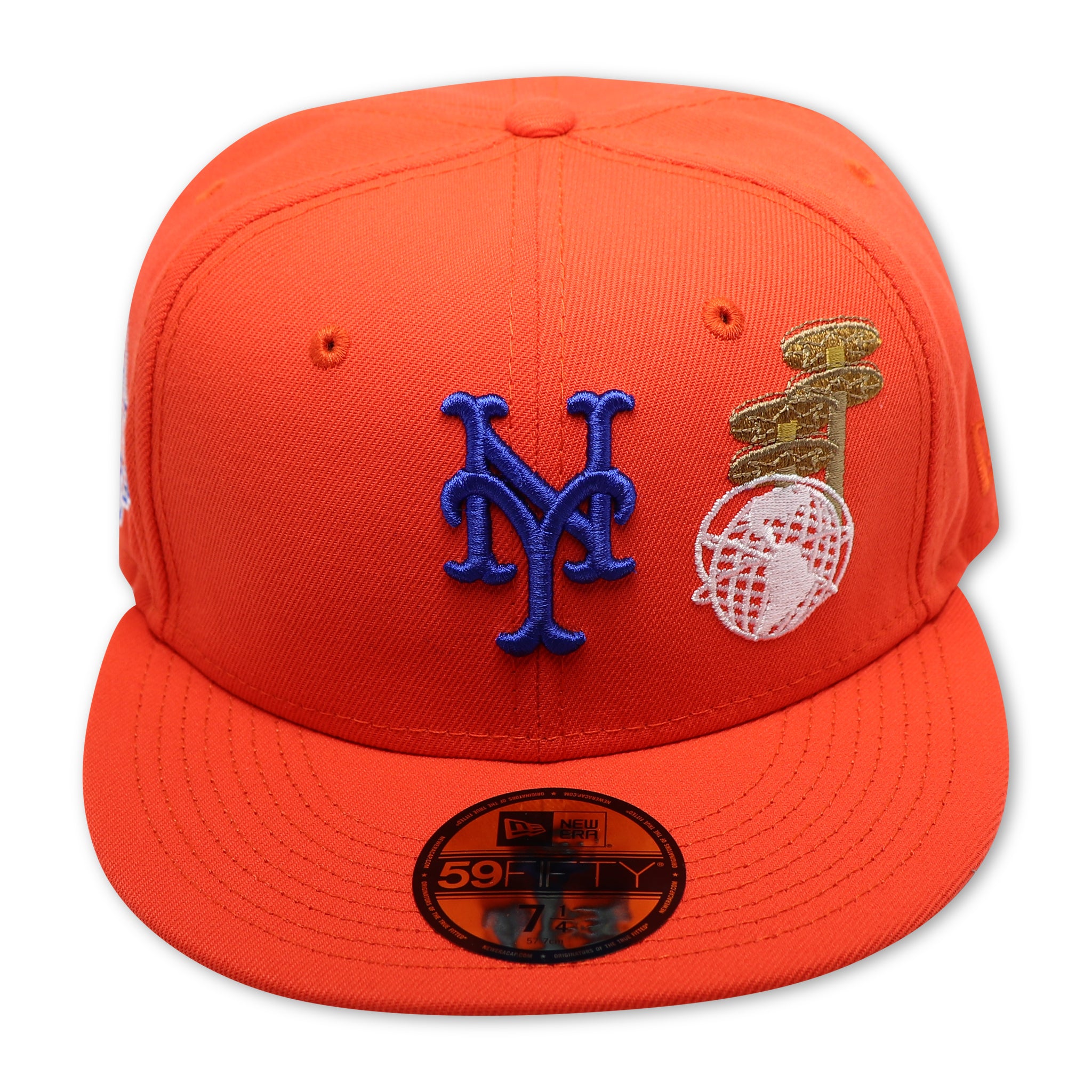 NEW YORK METS (ORANGE) (2013 ASG X APPLE) NEW ERA 59FIFTY (ROYAL UNDER VISOR)