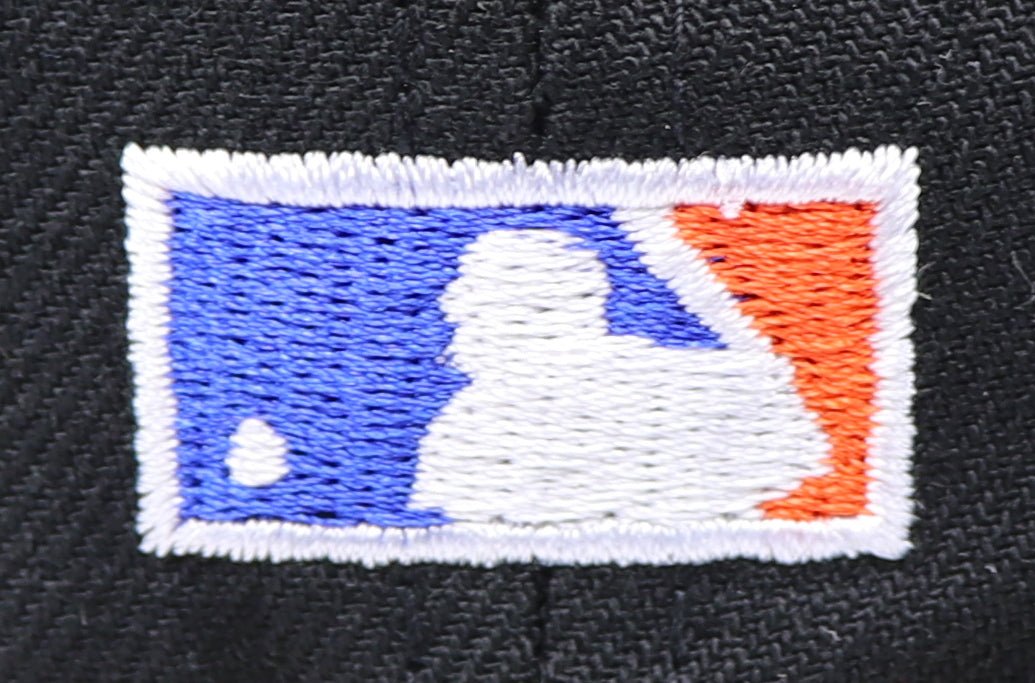 NEW YORK METS (BLACK) (40TH ANN) NEW ERA 59FIFTY FITTED (GREEN UNDER VISOR)