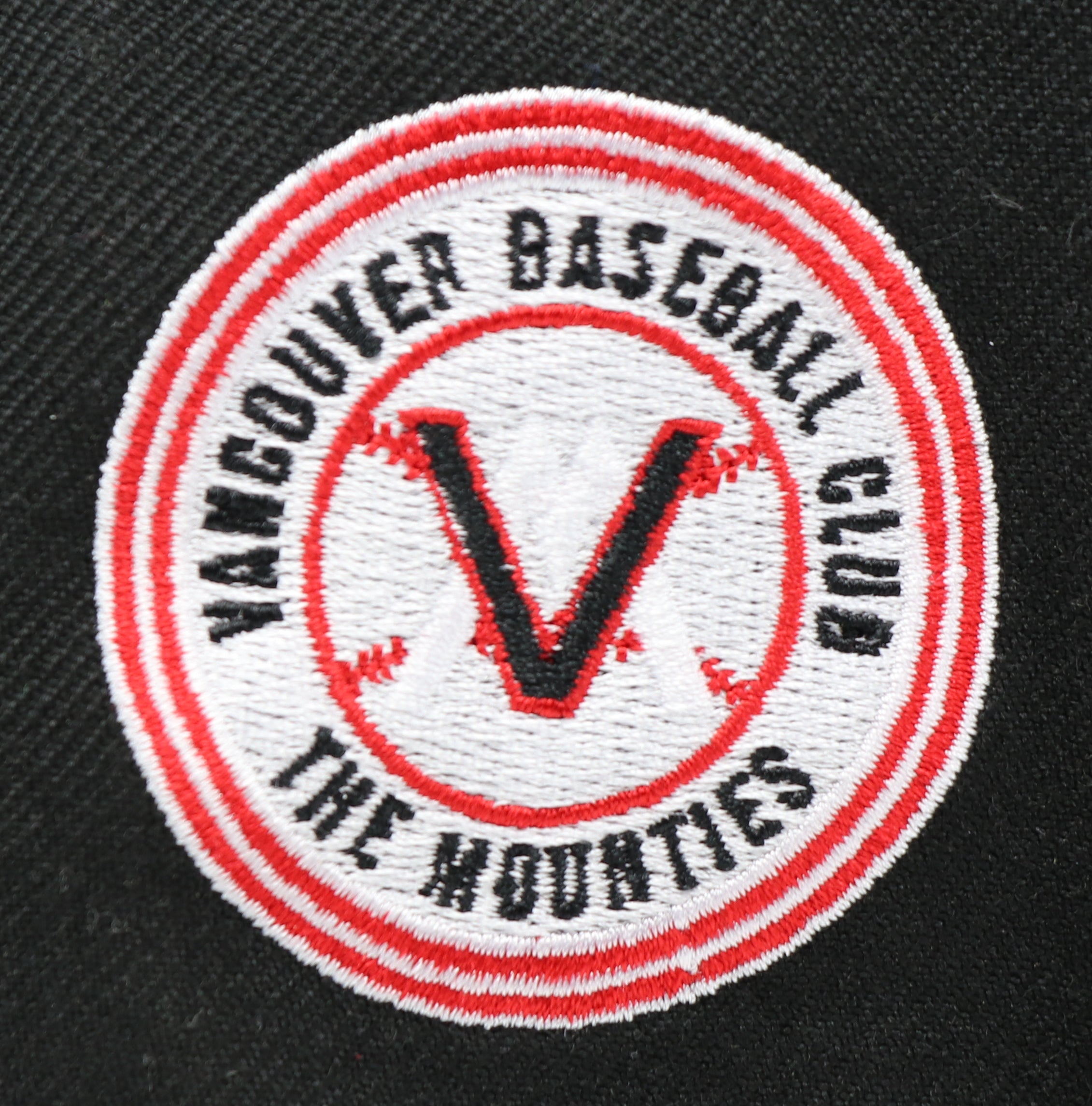 VANCOUVER MOUNTIES (VERIZON) NEW ERA 59FIFTY FITTED (RED UNDER VISOR)