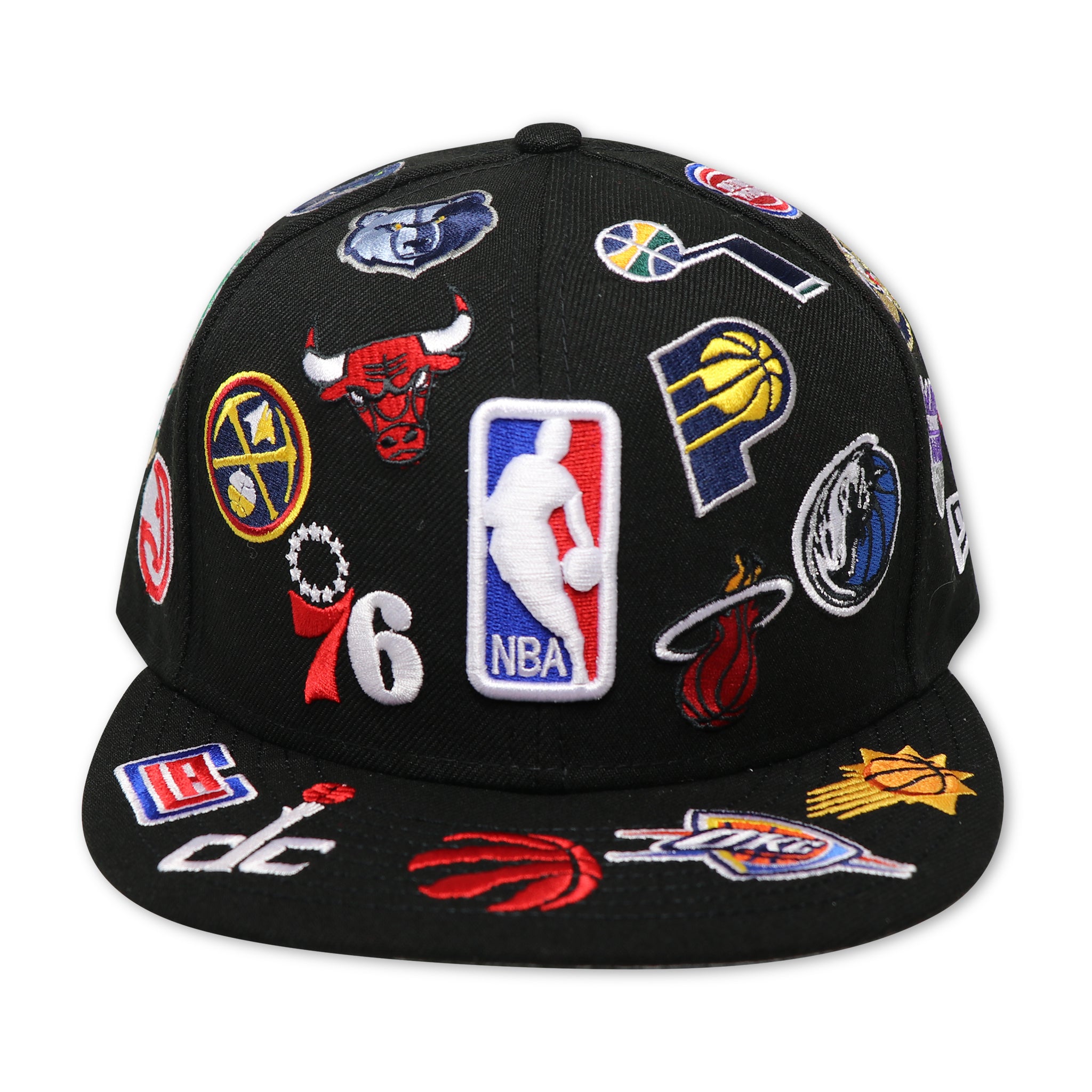 NBA ALL-OVER LOGO NEW ERA 59FIFTY FITTED