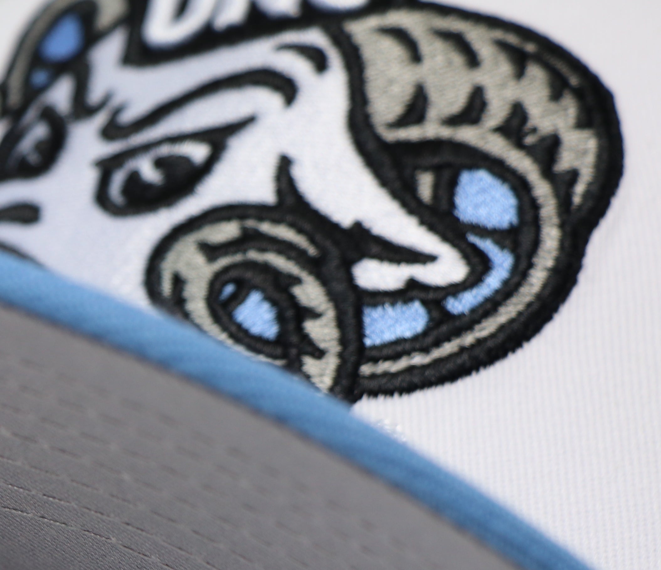 NORTH CAROLINA TAR HEELS (WHITE) NEW ERA 59FIFTY SNAPBACK