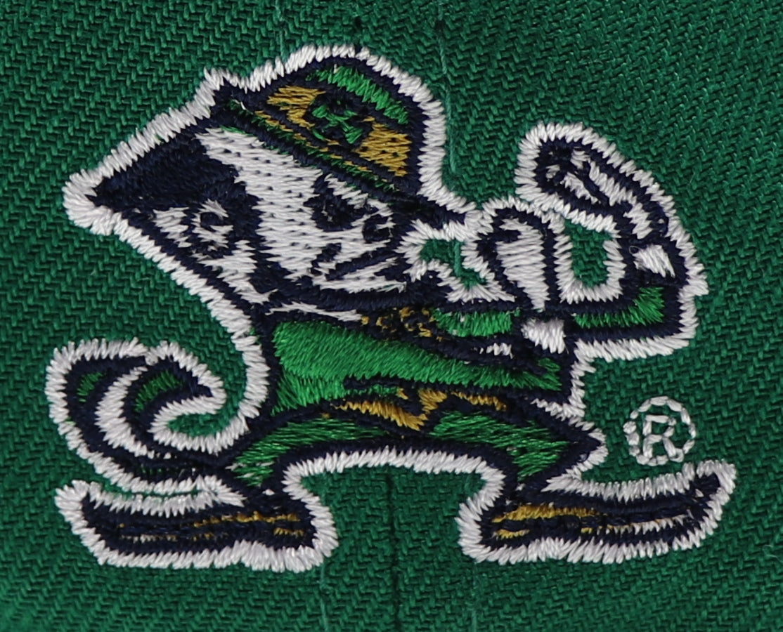 NOTRE DAME (GREEN) FIGHTNING IRISH NEW ERA 59FIFTY FITTED