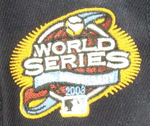 NEW YORK YANKEES 2003 WORLD SERIES NEW ERA 59FIFTY FITTED PATCH