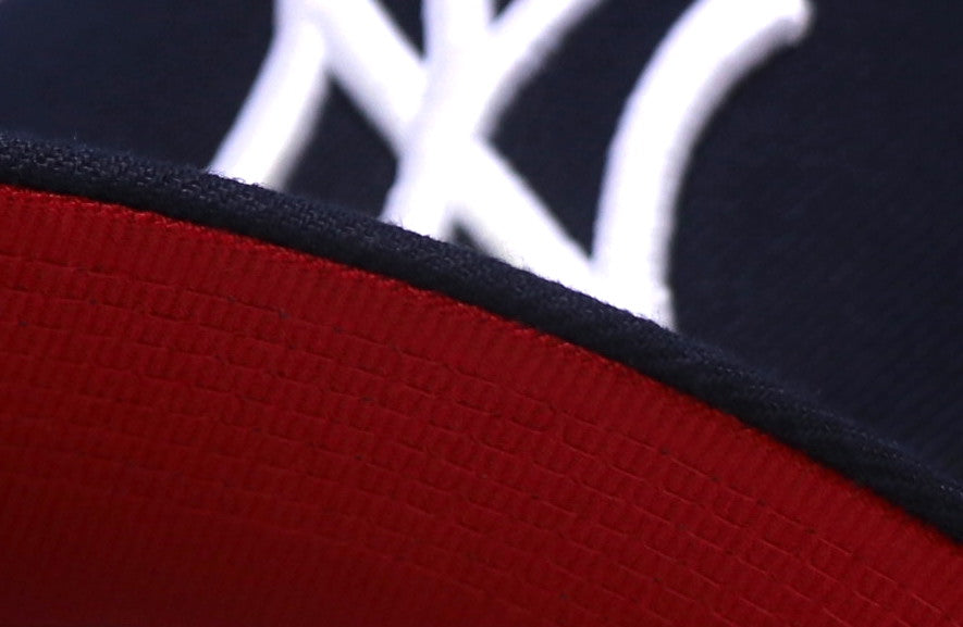 NEW YORK YANKEES (NAVY) "RED-BOTTOM" NEW ERA 59FIFTY FITTED