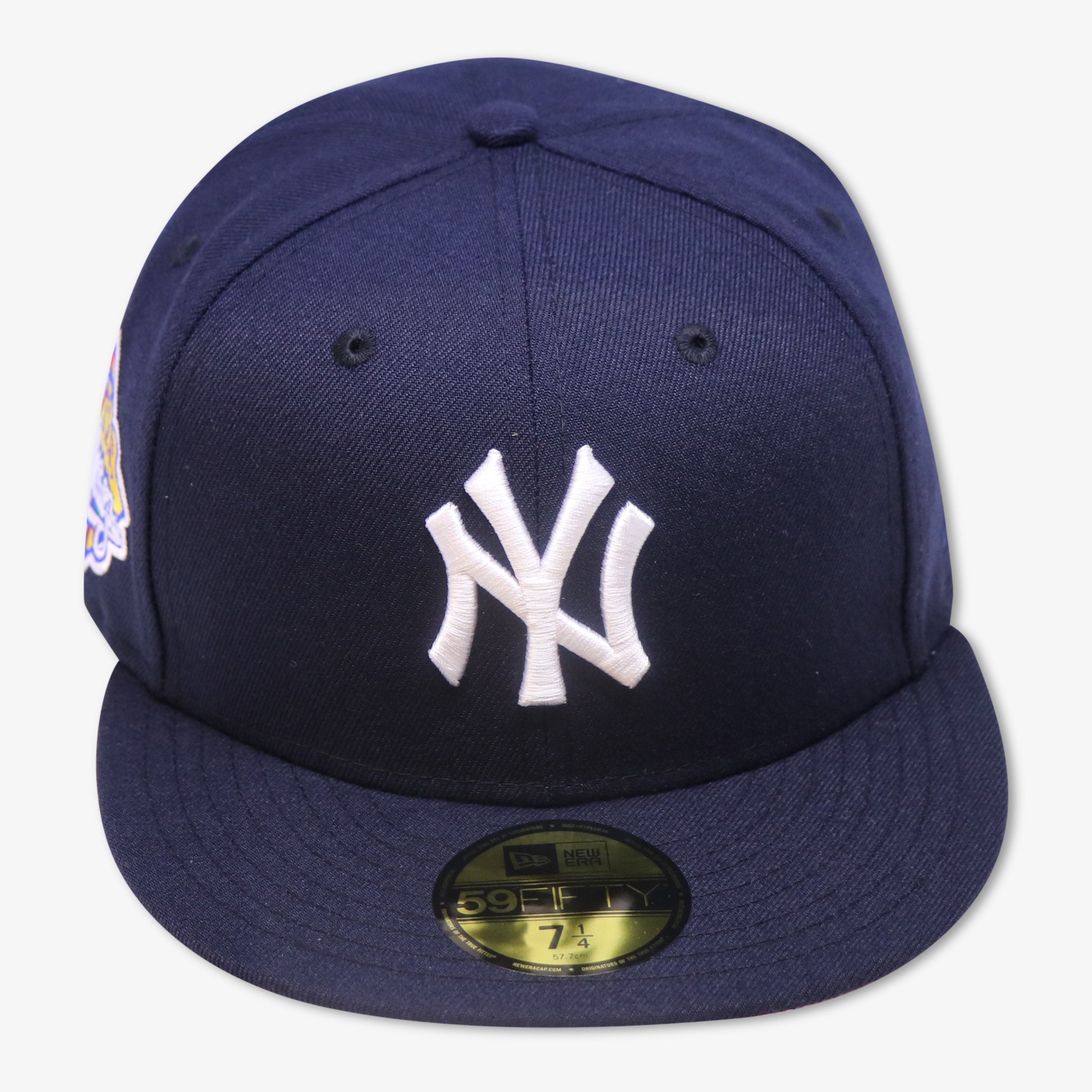NEW YORK YANKEES "1999 WORLDSERIES" NEW ERA 59FIFTY FITTED (SKY BLUE BOTTOM)