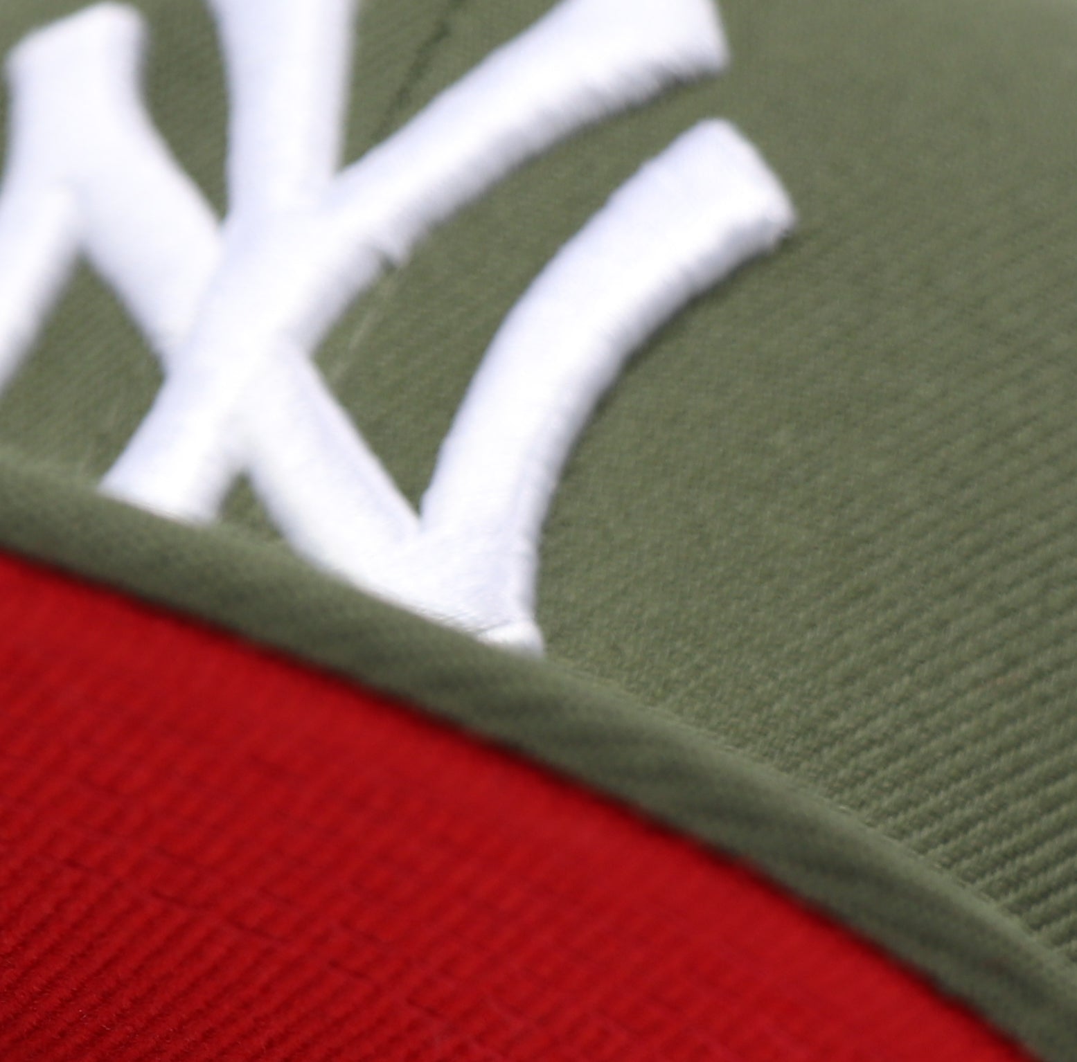 KIDS - NEW YORK YANKEES (OLIVE) "2009 WORLDSERIES" NEW ERA 59FIFTY FITTED (RED UNDER VISOR)