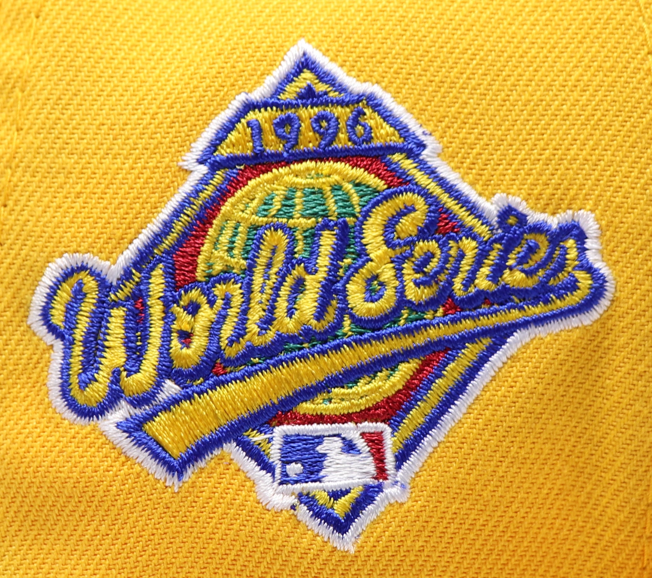 NEW YORK YANKEES (YELLOW) (1996 WORLDSERIES) NEW ERA 59FIFTY FITTED (RED UNDER VISOR)