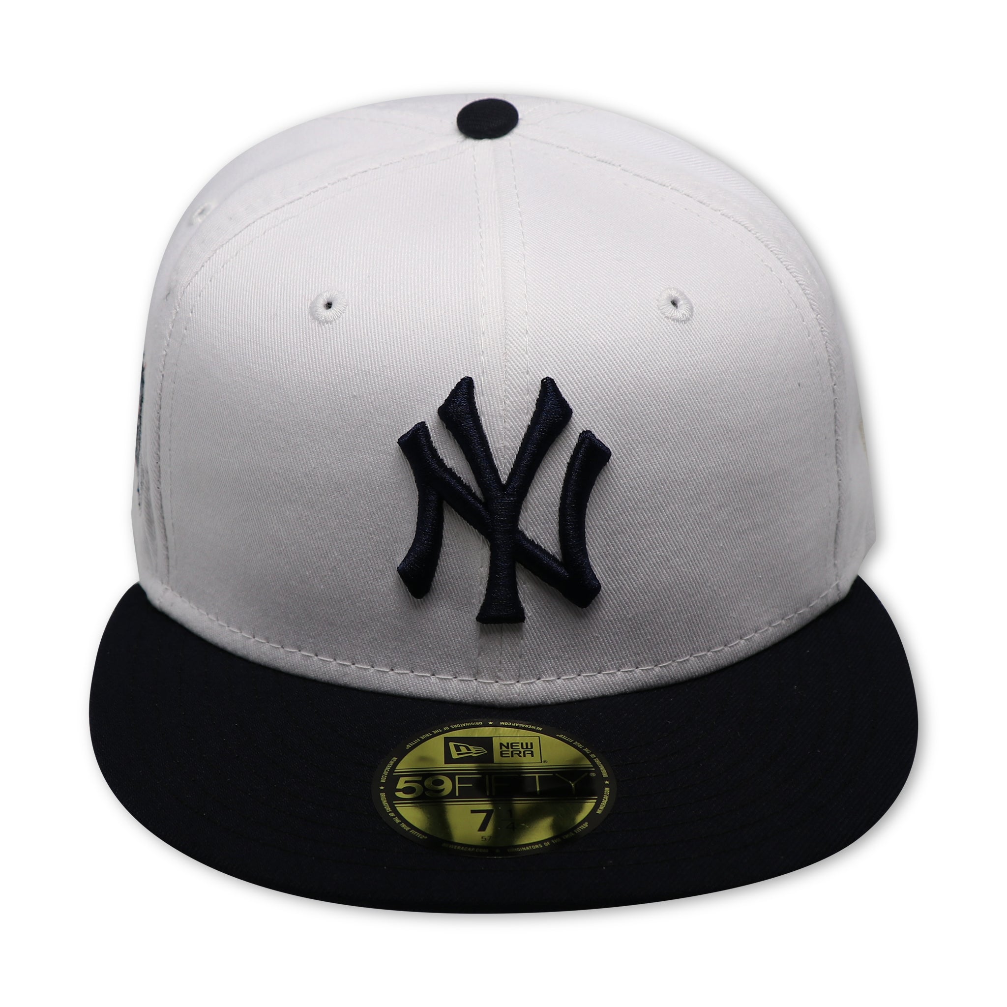 NEW YORK YANKEES (WHITE) (2008 ALLSTARGAME) NEW ERA 59FIFTY FITTED (SKY BLUE UNDER VISOR)