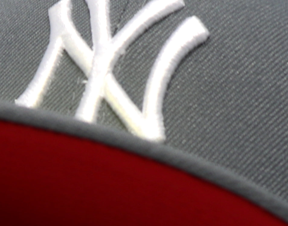 NEW YORK YANKEES "2009 WS X 2008 ASG" NEW ERA 59FIFTY FITTED (RED UNDER VISOR)