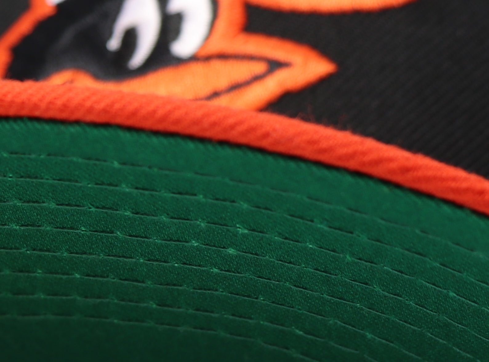 BALTIMORE ORIOLES 59FIFTY FIFTY FITTED (GREEN UNDER VISOR)