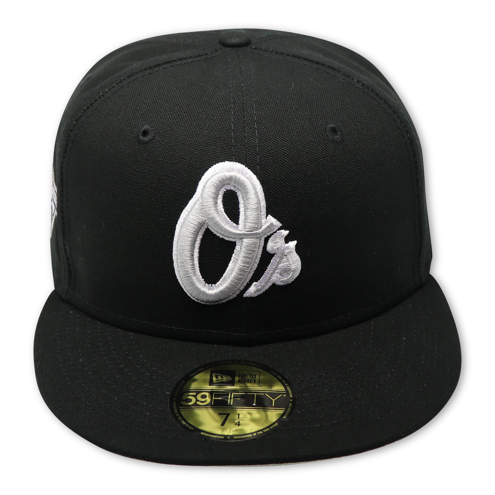 BALTIMORE ORIOLES (50TH ANNIVERSARY) NEW ERA 59FIFTY FITTED (OFF WHITE UNDER VISOR)