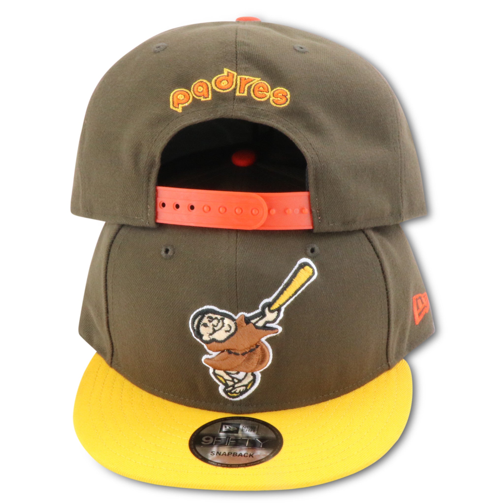 SAN DIEGO PADRES NEW ERA 9FIFTY SNAPBACK (GREEN UNDER VISOR