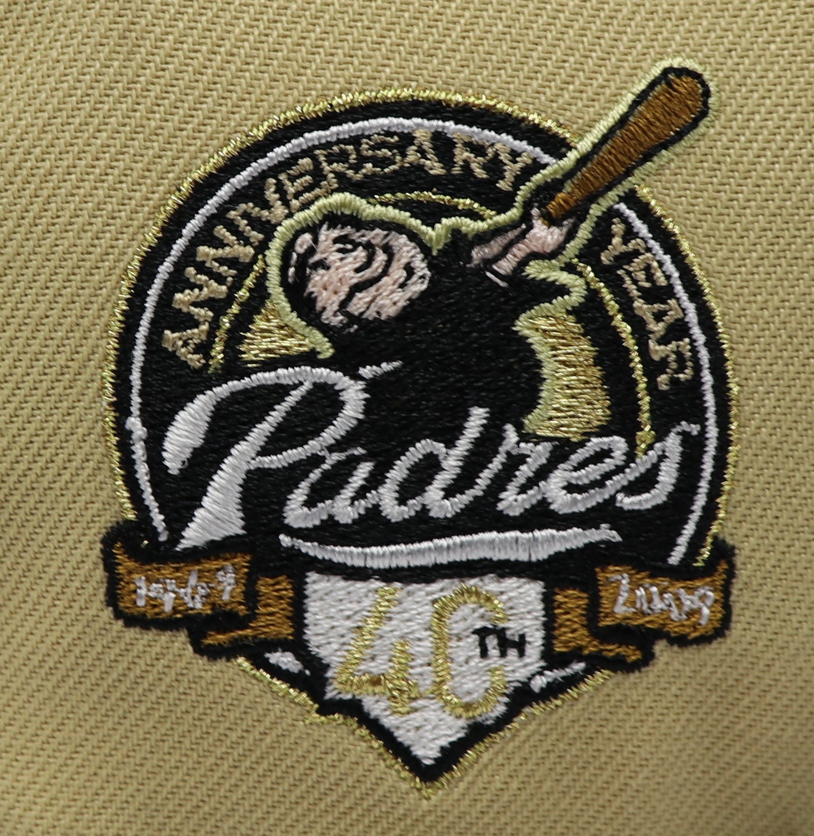 SAN DIEGO PADRES (V-GOLD) (40TH ANN) NEW ERA 59FIFTY FITTED