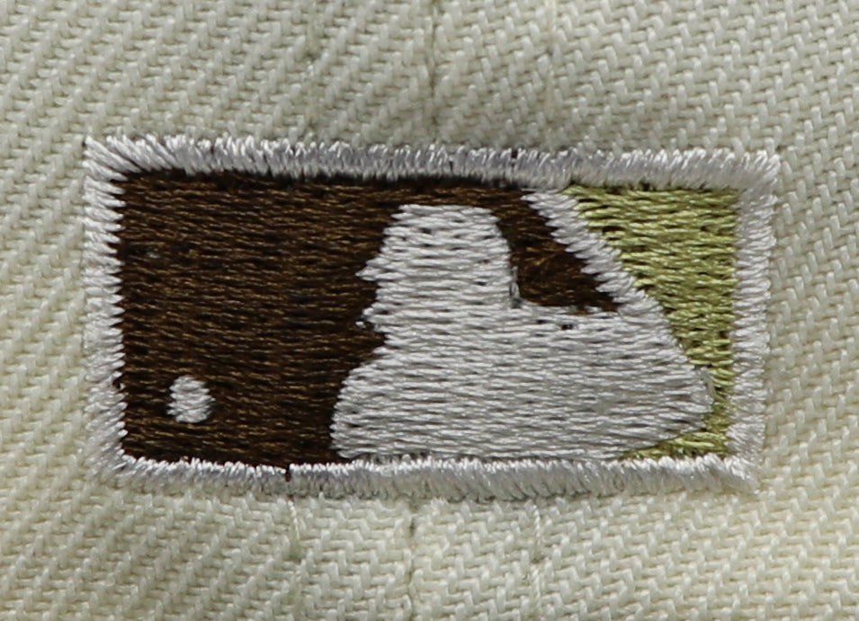 SAN DIEGO PADRES (OFF-WHITE) (25TH ANN 1969-1993) NEW ERA 59FIFTY FITTED (T-PEANUT UNDER VISOR)