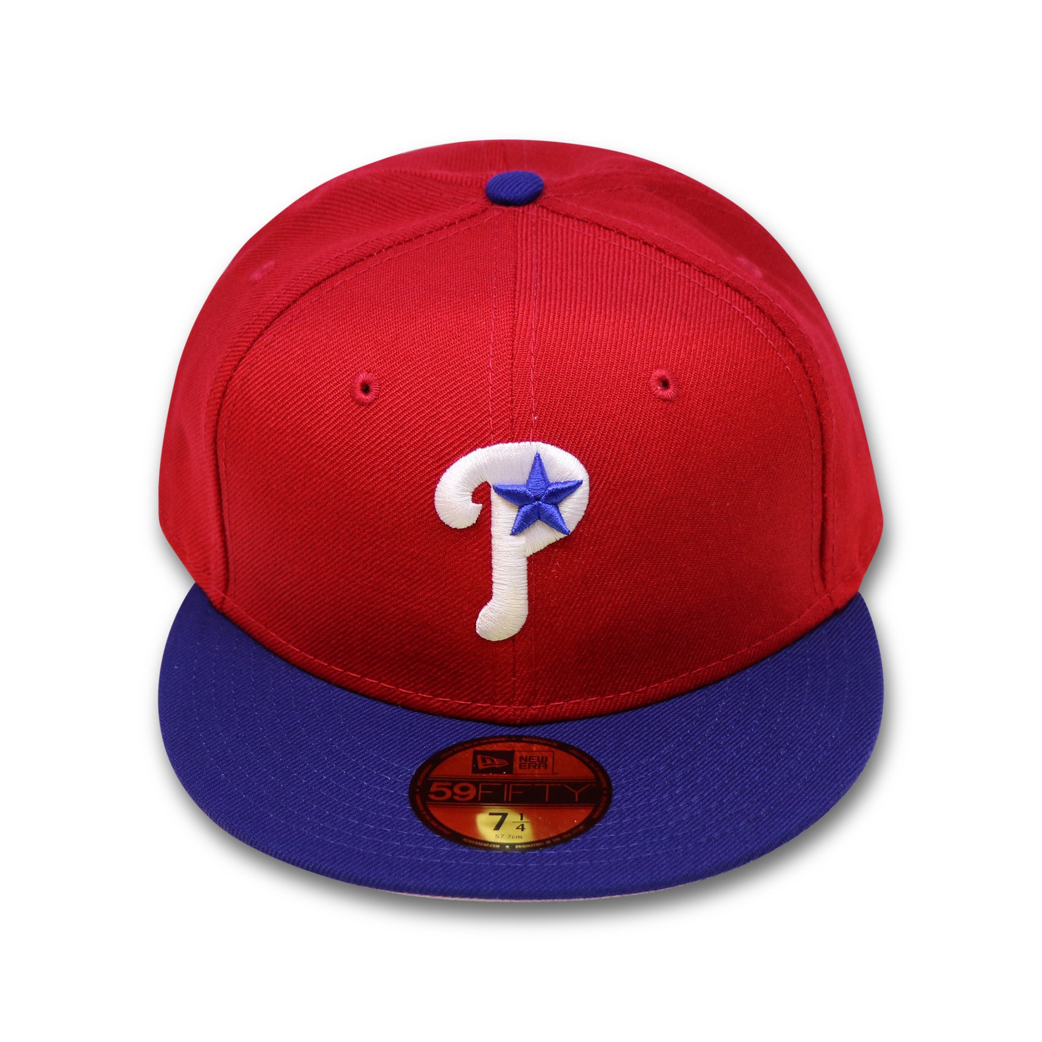 PHILADELPHIA PHILLIES "1999-2006 ALT" NEW ERA 59FIFTY FITTED (RED/ROYAL)