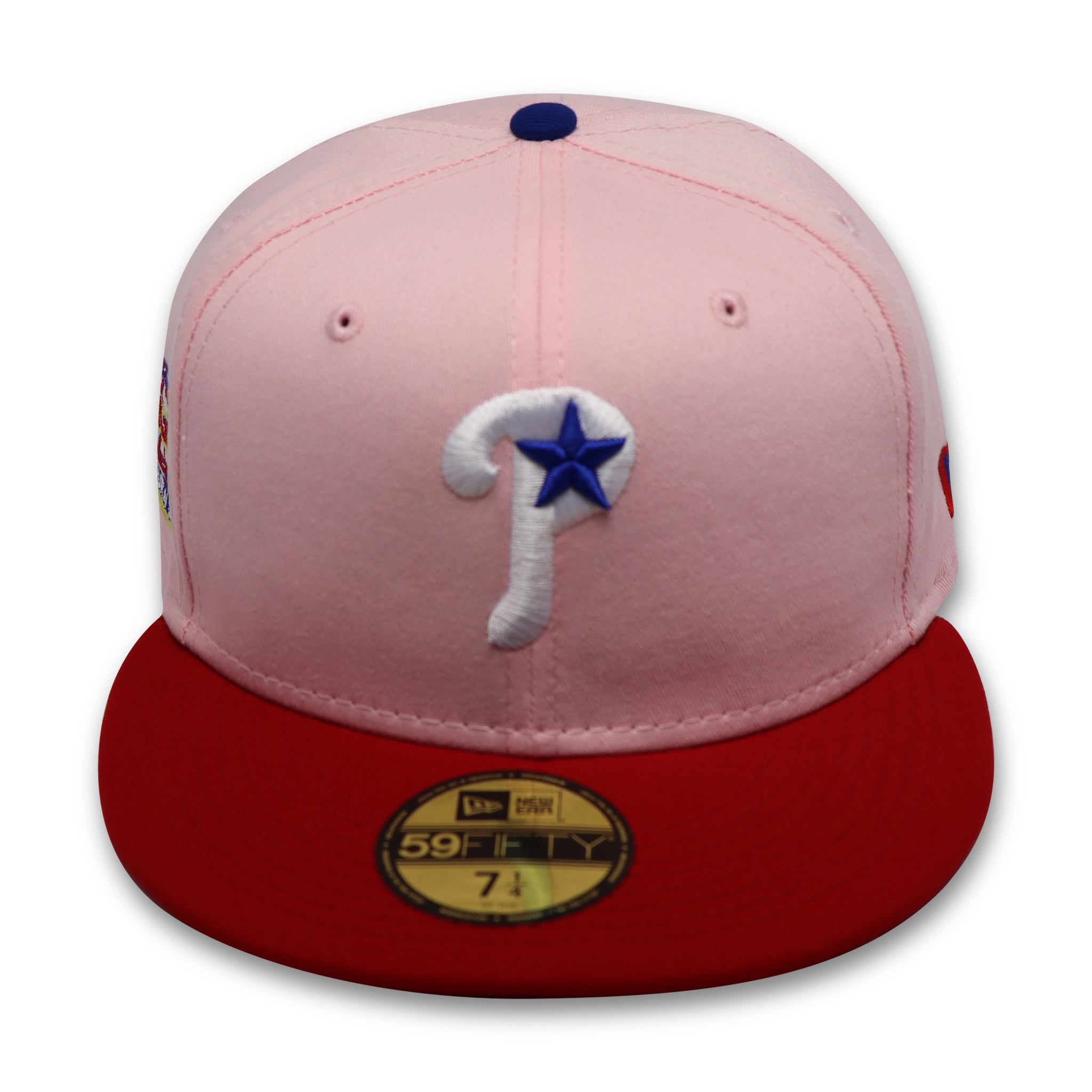 PHILADELHIA PHILLIES (2004 INAUGURAL SEASON) NEW ERA 59FIFTY FITTED (ROYAL UNDER VISOR)