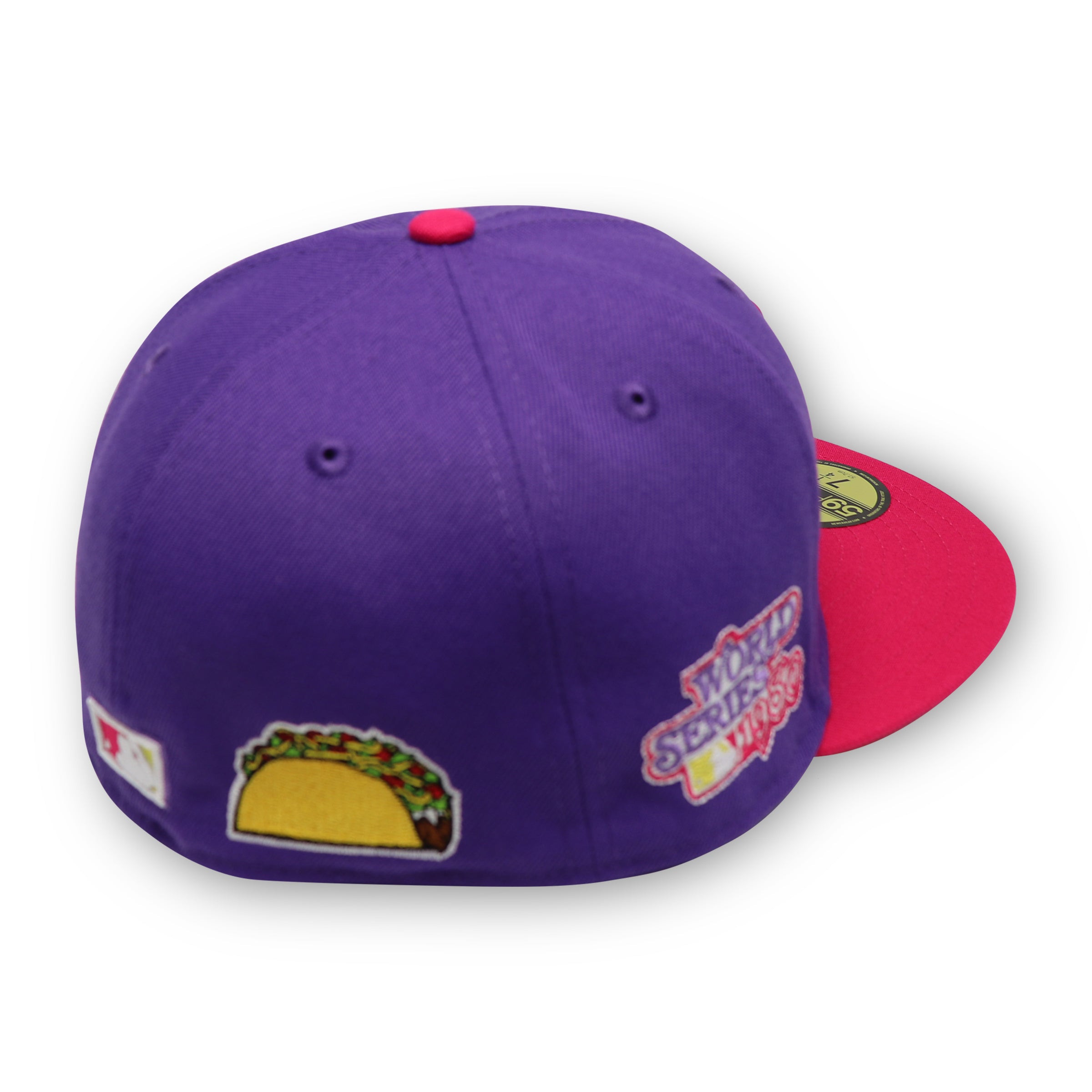 PHILADELPHIA PHILLIES (TACO BELL) (1980 WORLDSERIES) NEW ERA 59FIFTY FITTED (YELLOW UNDER VISOR)