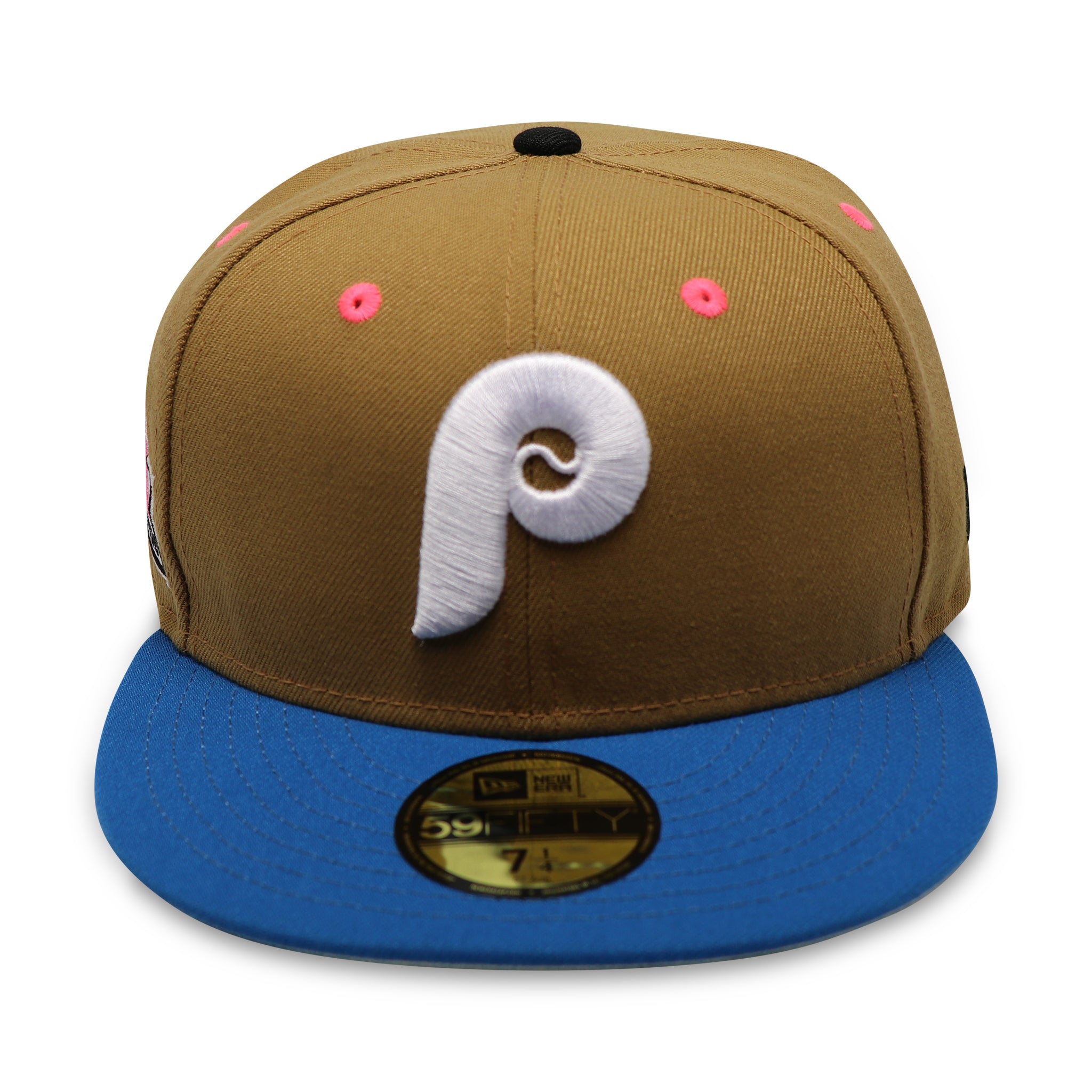 PHILADELPHIA PHILLIES (WHEAT) (1980 WORLD CHAMPIONS) NEW ERA 59FIFTY FITTED (CHROME UNDER VISOR)