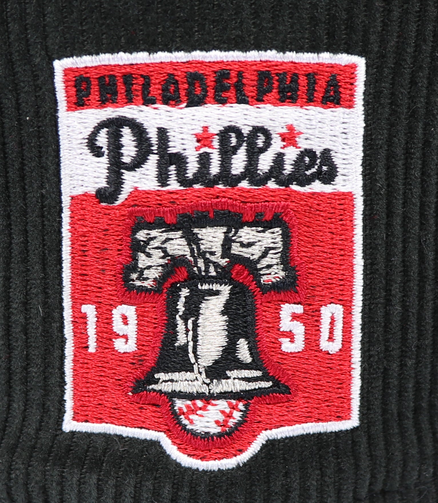 PHILADELPHIA FIGHTIN PHILLIES (CORDUROY) (1950 PHILLIES) NEW ERA 59FIFTY FITTED (RED UNDER VISOR)