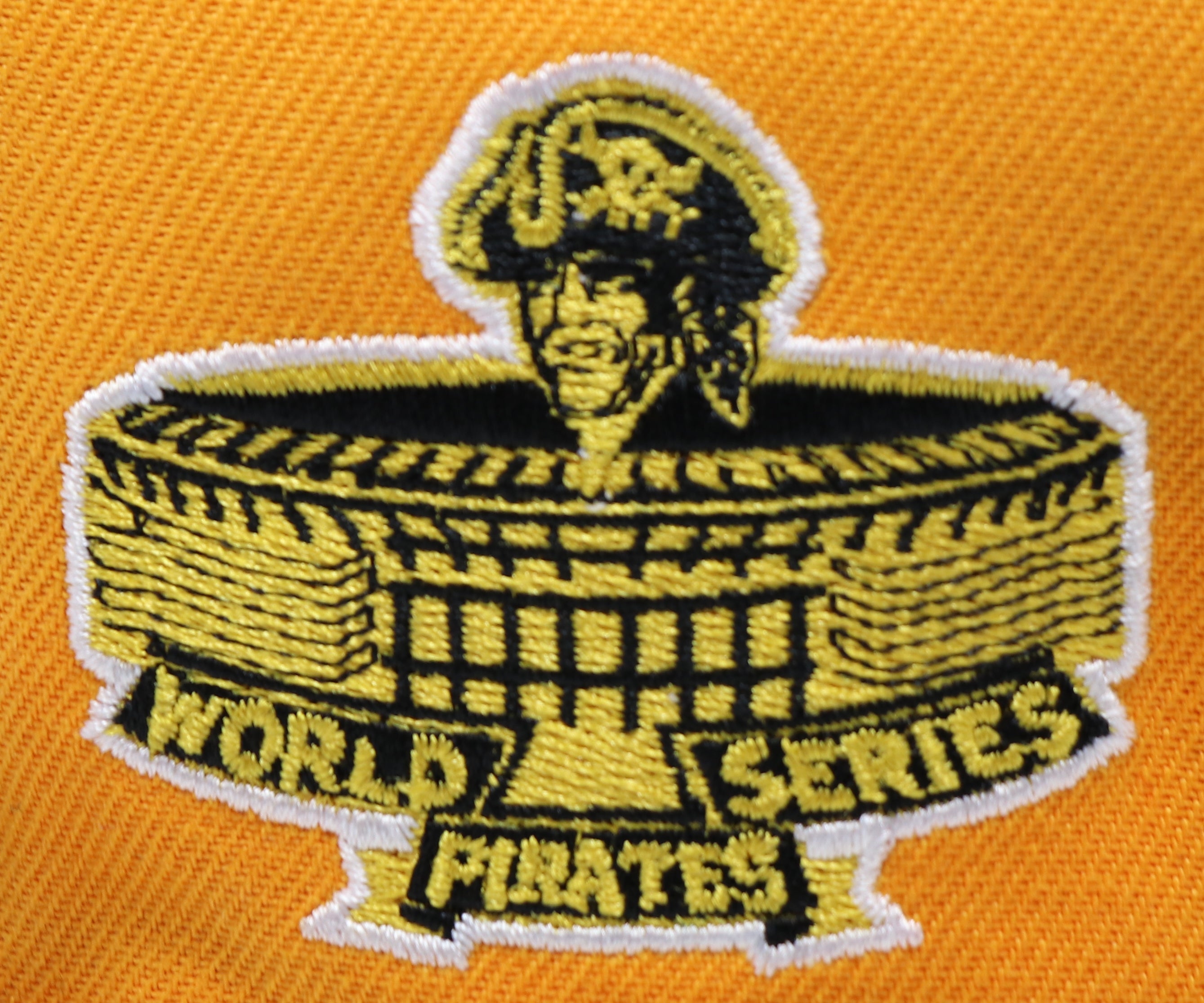 New Era 59FIFTY Pittsburgh Pirates 1971 World Series Patch Fitted Hat 7 1/8