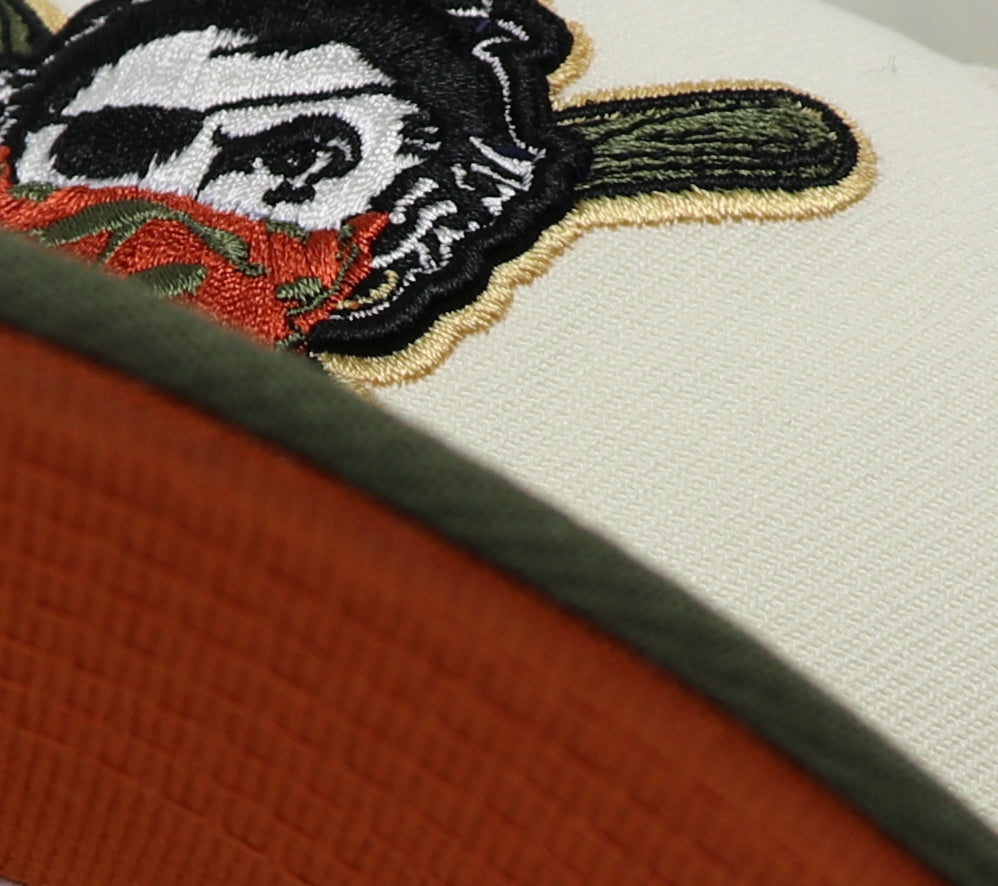 PITTSBURGH PIRATES (OFF-WHITE) NEW ERA 59FIFTY FITTED ( RUST UNDER VISOR)