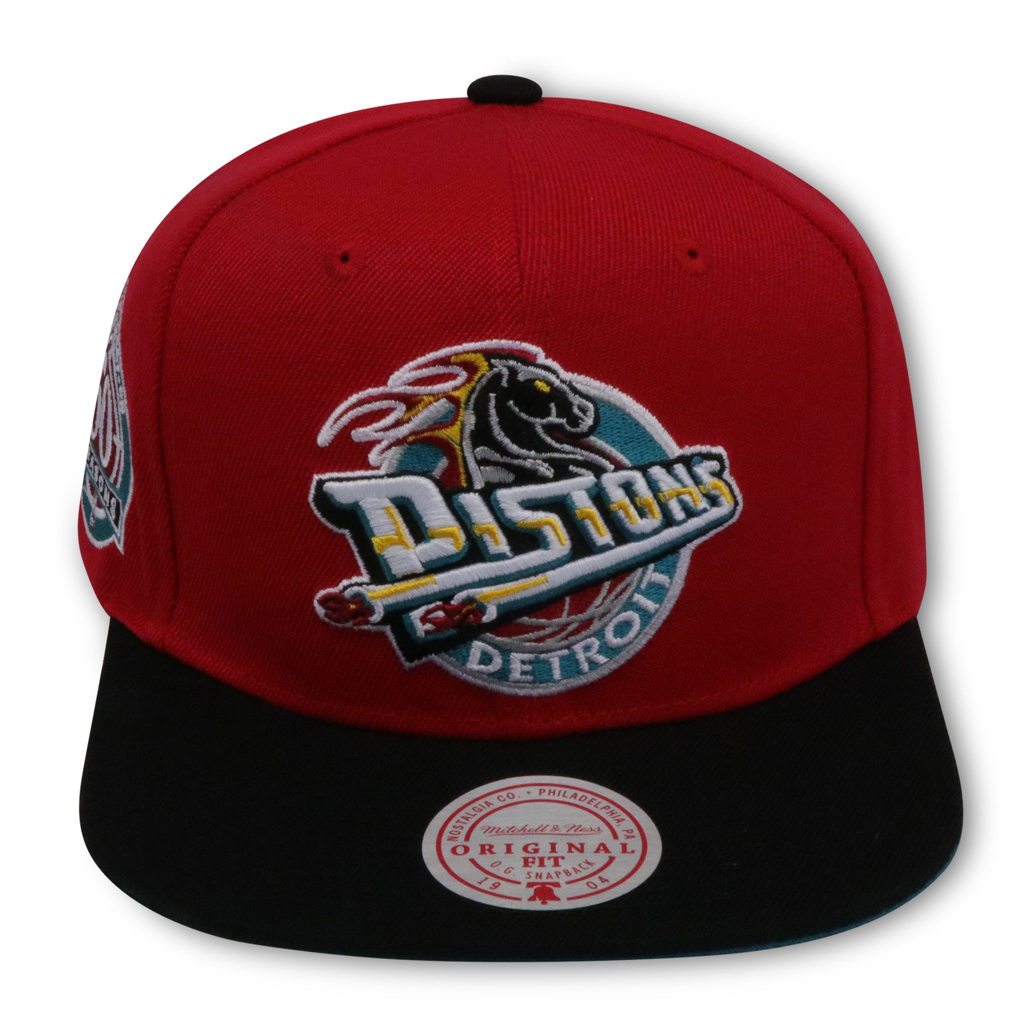 DETROIT PISTONS (50TH ANNIVERSARY) MITCHELL & NESS SNAPBACK (SH21477)